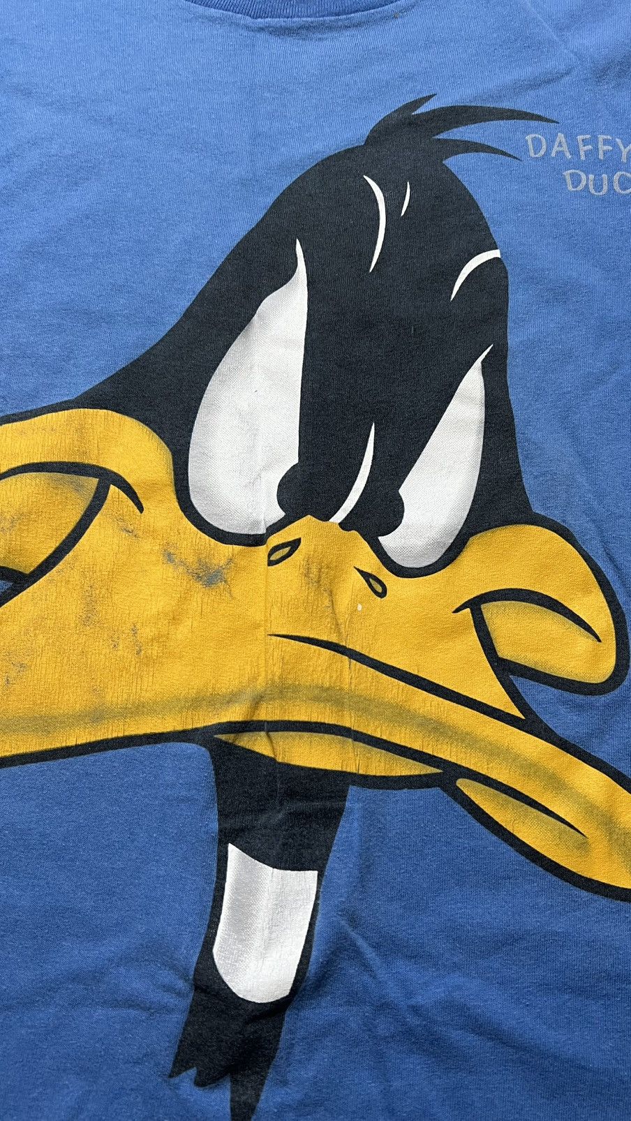 Warner Bros 1993 Warner brothers Looney tunes Daffy Duck t shirt Size US L / EU 52-54 / 3 - 3 Thumbnail
