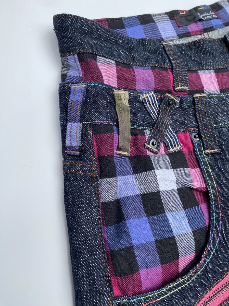 Japanese Brand Vtg Dominate Handcrafted Denim Double Waist Size US 32 / EU 48 - 7 Thumbnail