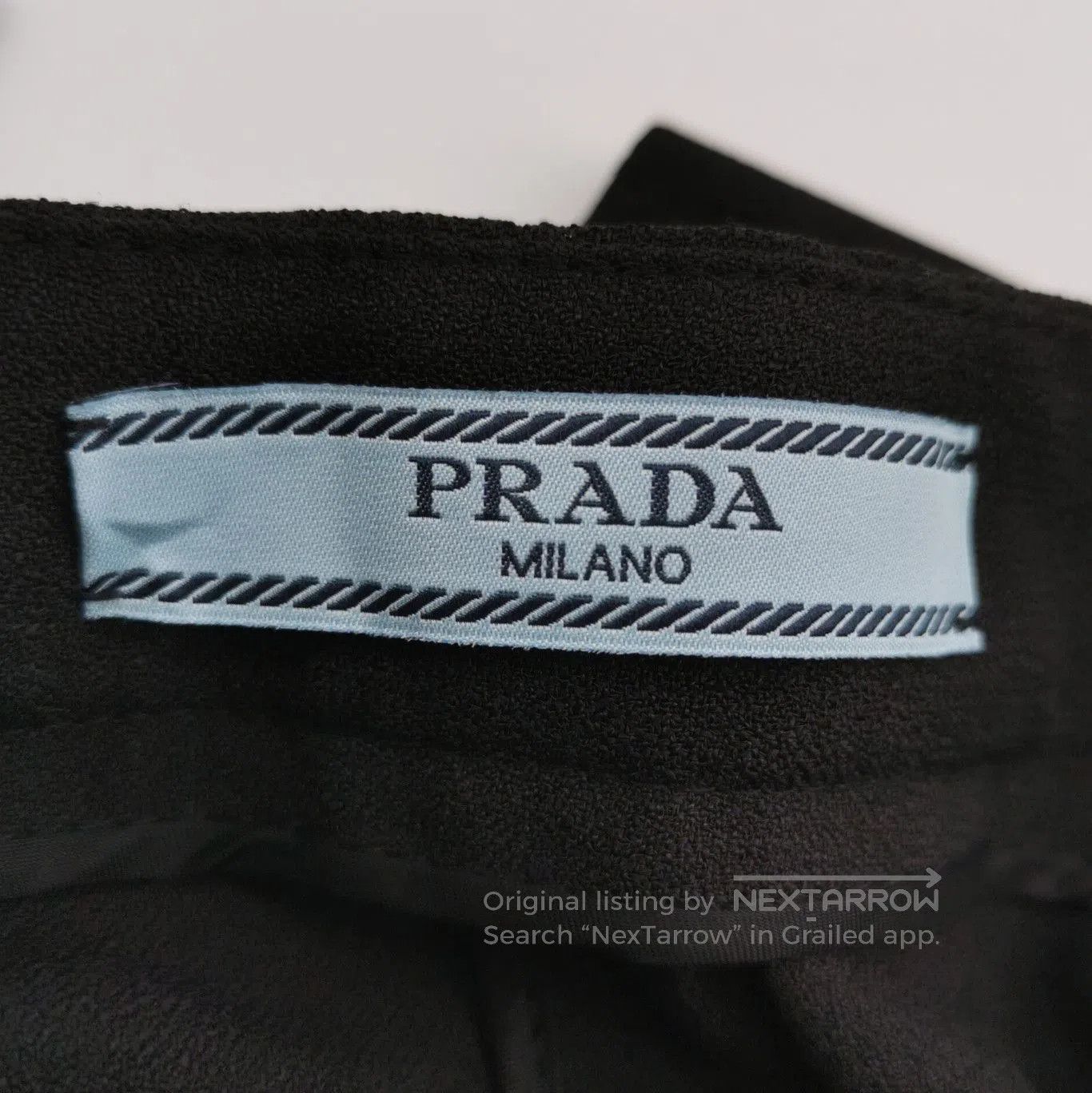 Prada Prada Black Tailored Trousers Size 38 . Size 37" - 4 Thumbnail
