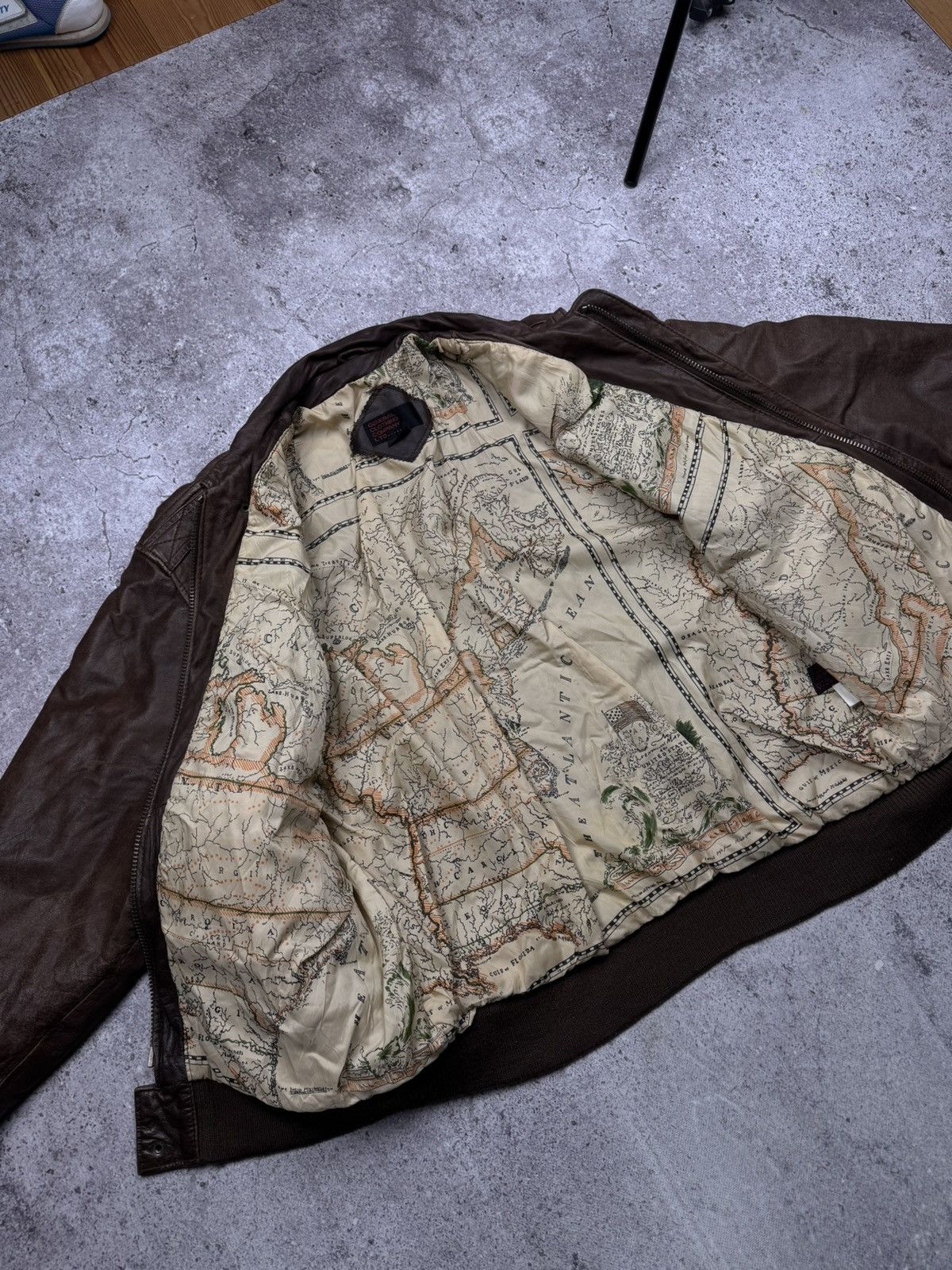 Japanese Brand Vintage Bomber Leather Jacket Avirex Schott Japanesse Y2K Size US L / EU 52-54 / 3 - 10 Thumbnail