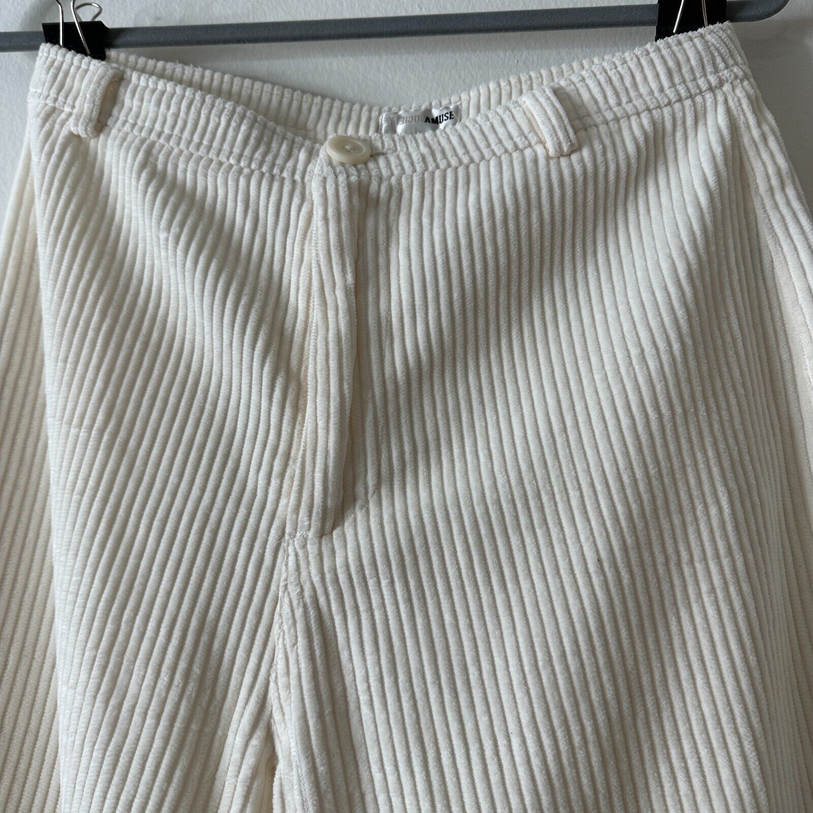 Other Amuse Society Wide Corduroy Back Pocket Ankle Flare Pants 27 Size 27" / US 4 / IT 40 - 5 Thumbnail