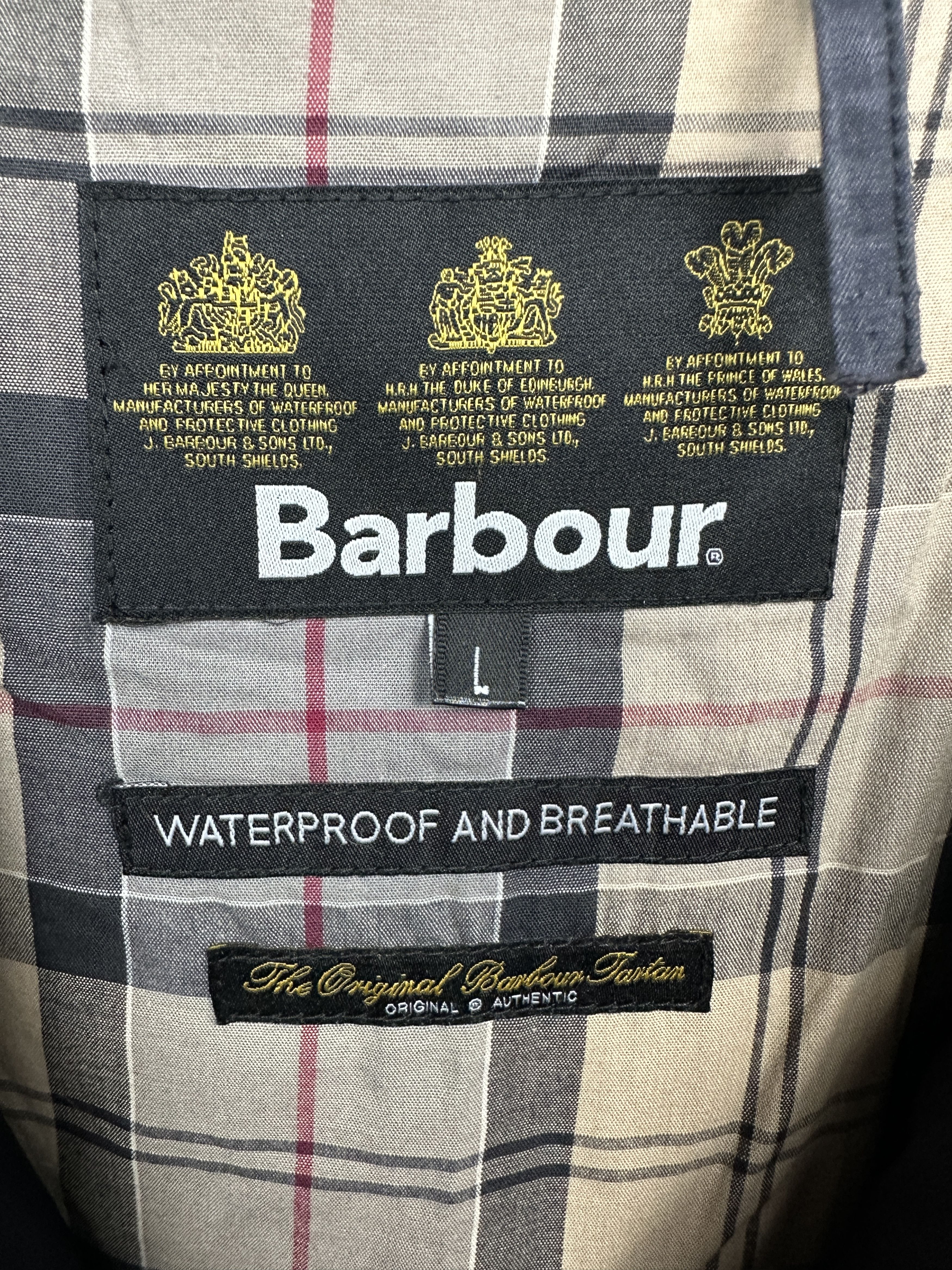 Barbour Barbour Vintage Mens Cornish Waterproof Jacket Size US L / EU 52-54 / 3 - 5 Thumbnail