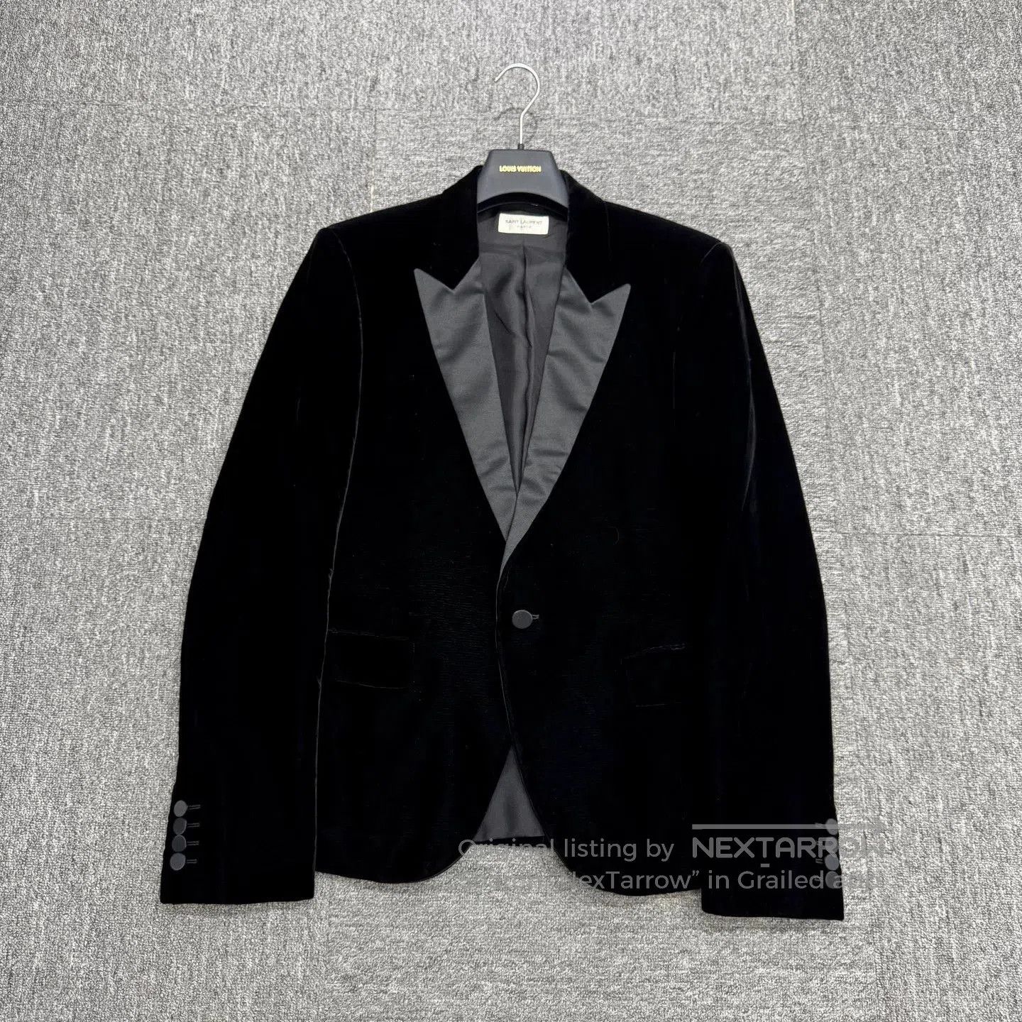Saint Laurent Paris SLP Velvet Blazer. Size US M / EU 48-50 / 2 - 1 Thumbnail