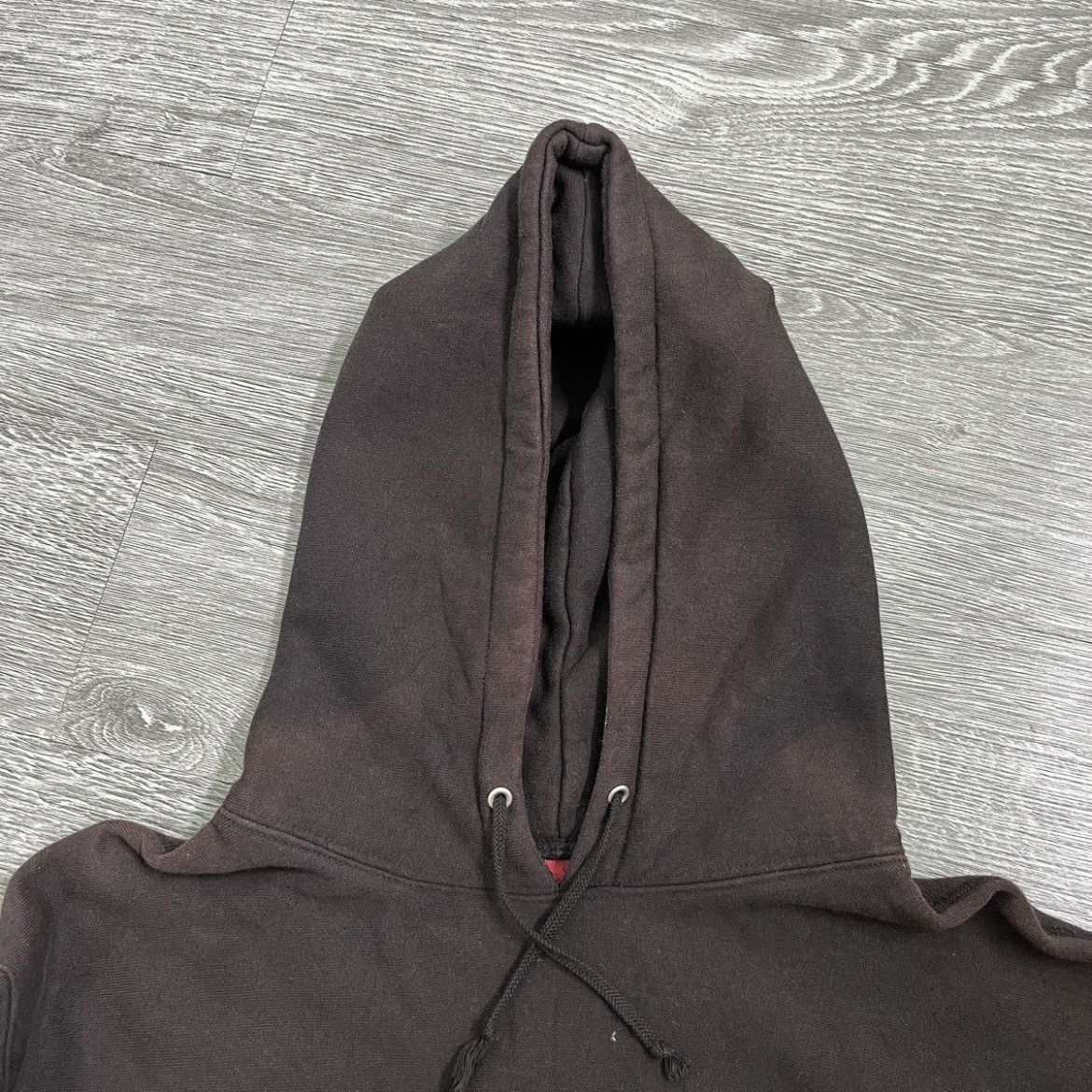 Supreme Supreme Spell Out Hoodie Early 2000s Brown Size US XL / EU 56 / 4 - 11 Thumbnail