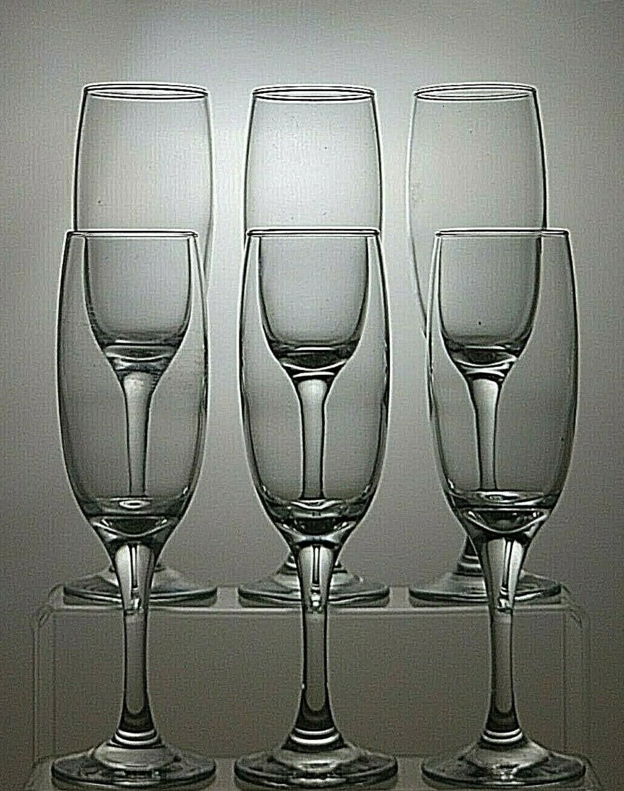 Other Dartington Crystal Set Of 6 Champagne Flutes 8 1/4" Size ONE SIZE - 2 Thumbnail