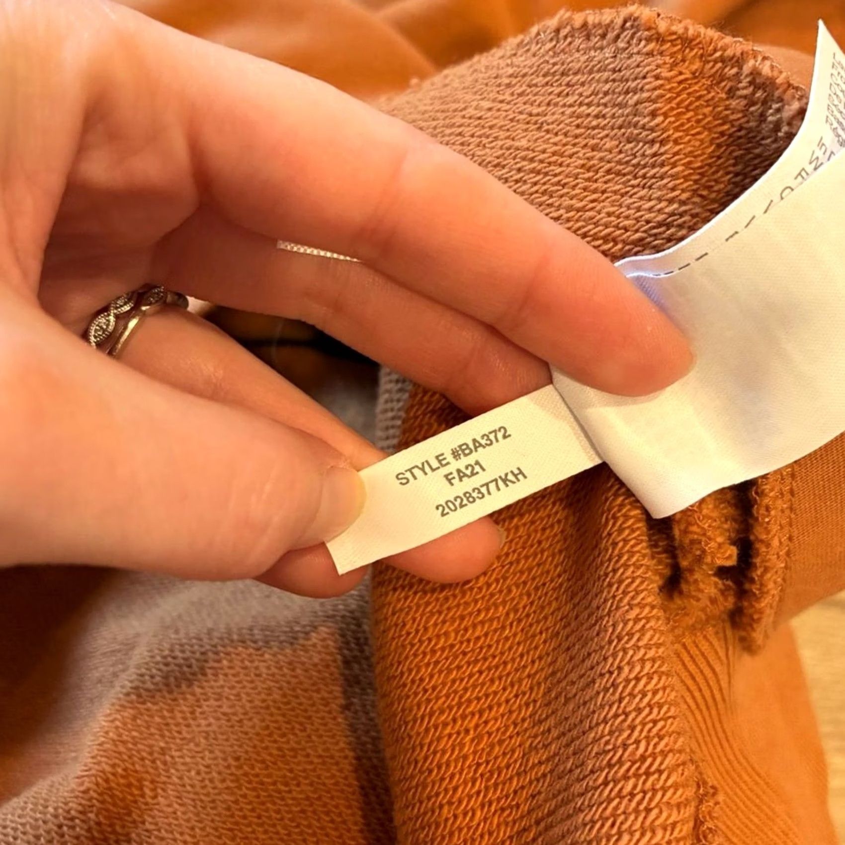 J.Crew NWT J. Crew Sweatshirt Women’s University Terry Half Zip Orange Size M Size M / US 6-8 / IT 42-44 - 6 Thumbnail