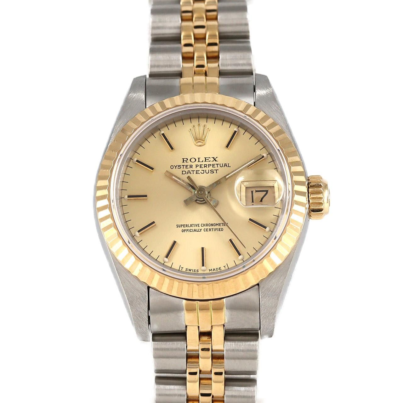 Rolex Rolex Rolex Datejust Stainless Steel Yellow Gold Automatic Metal Automatic 69173 DUTY FREE for USA Size ONE SIZE - 1 Thumbnail