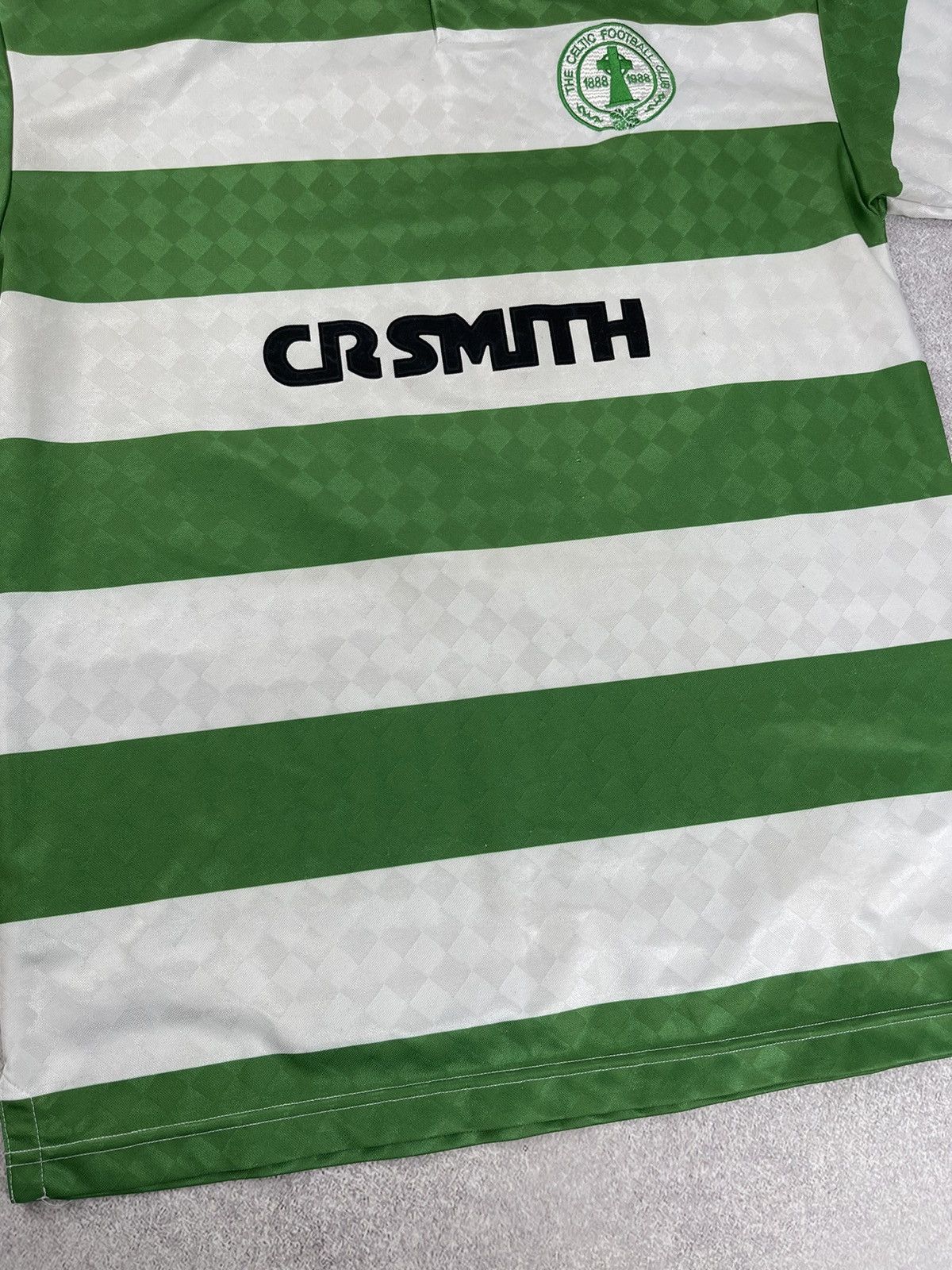 Vintage Vintage 1987/88 Celtic Glasgow Retro Football Shirt Size US M / EU 48-50 / 2 - 2 Thumbnail