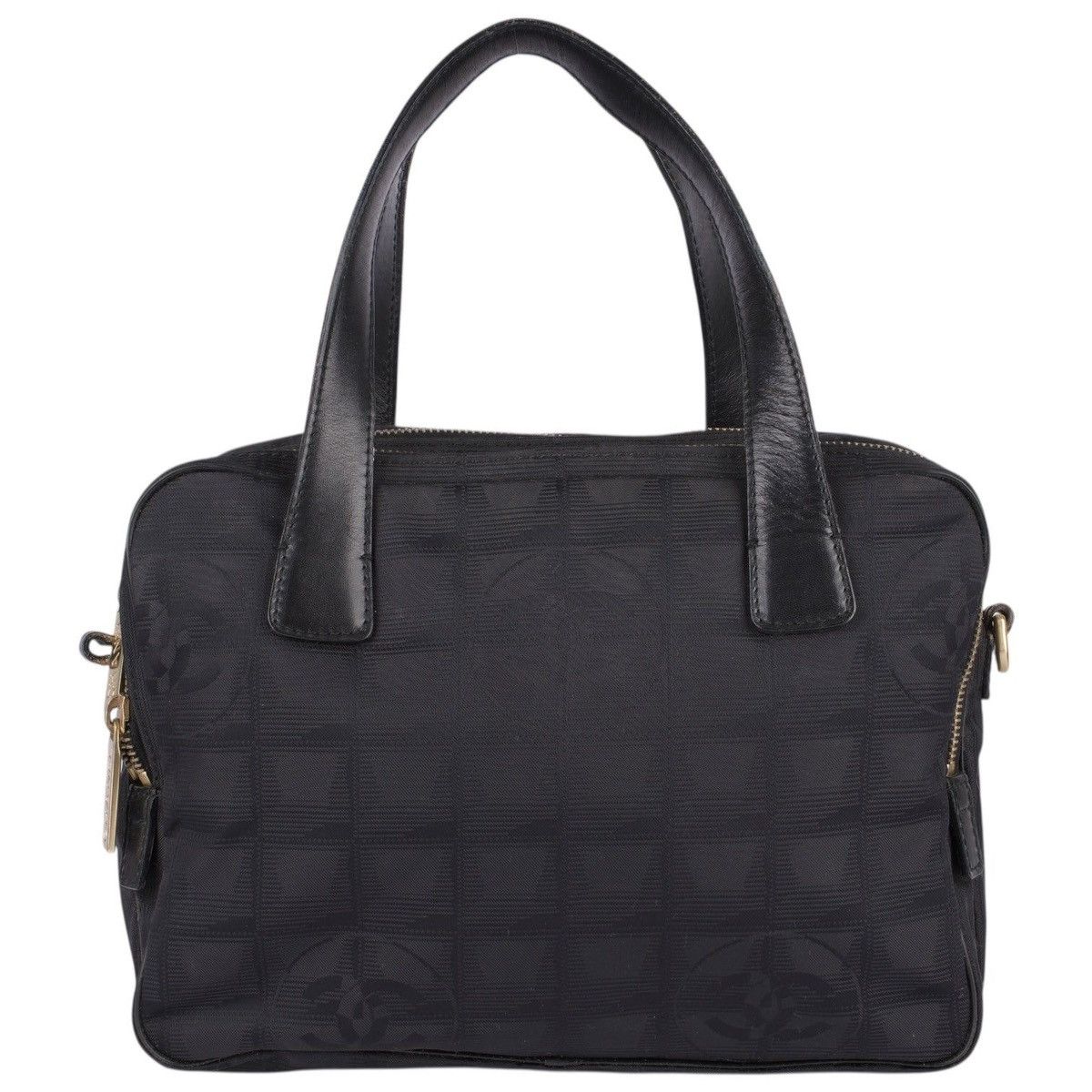 Chanel Chanel Mini Travel Line Handbag – Black Size ONE SIZE - 1 Thumbnail