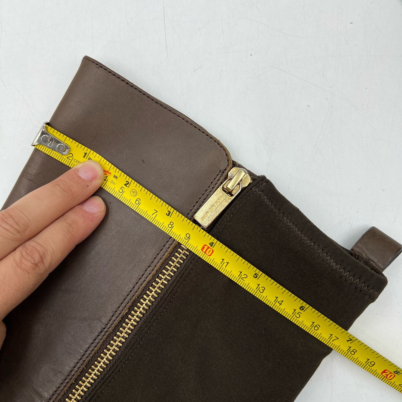 Michael Kors Michael Kors Arley Riding Boots Brown Knee High Leather Size US 8.5 / IT 38.5 - 9 Thumbnail
