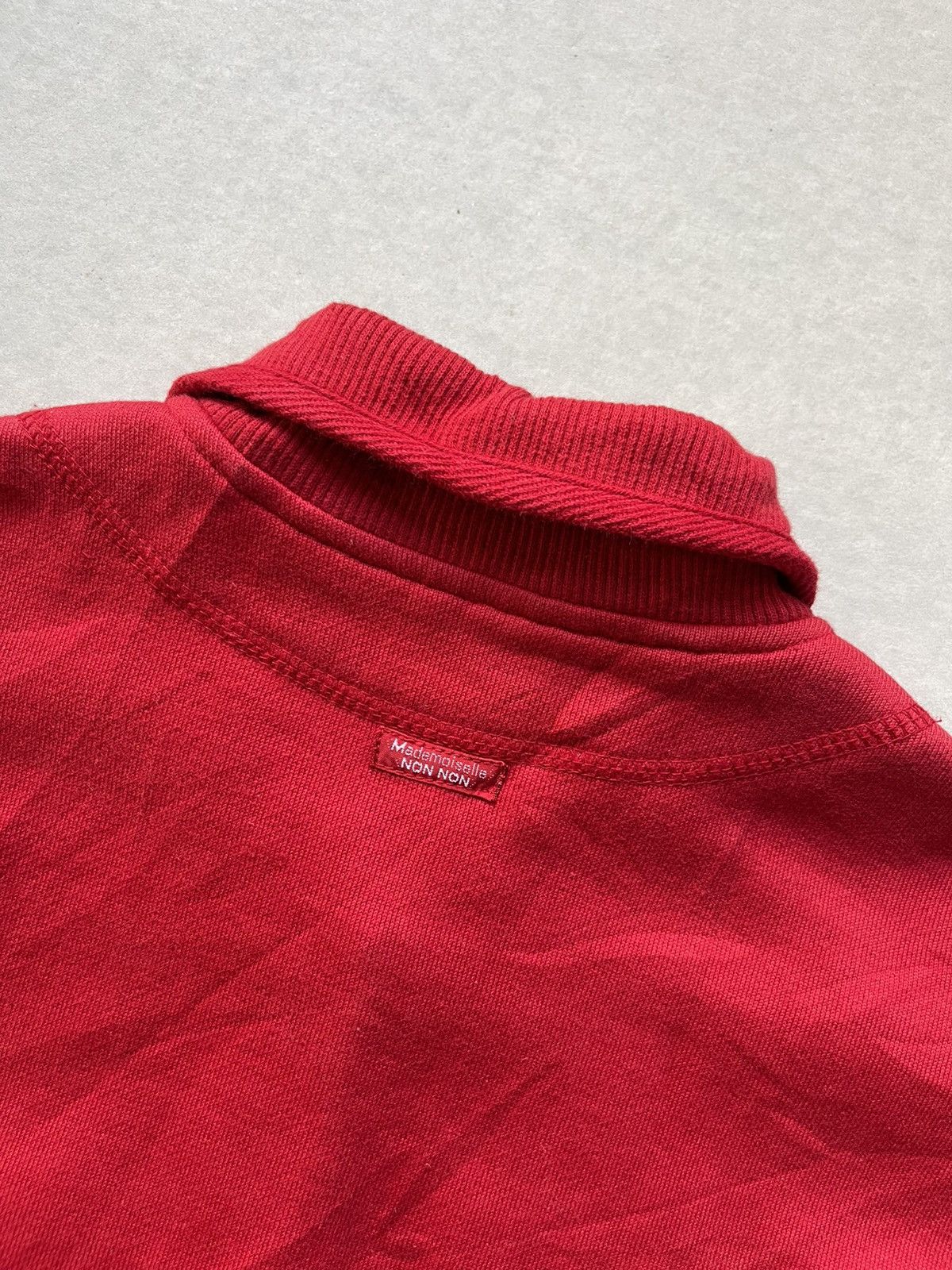 Mademoiselle Non Non 🔥Vtg Issey Miyake Mademoiselle Non Non Embroider Logo Jacket Size M / US 6-8 / IT 42-44 - 7 Thumbnail