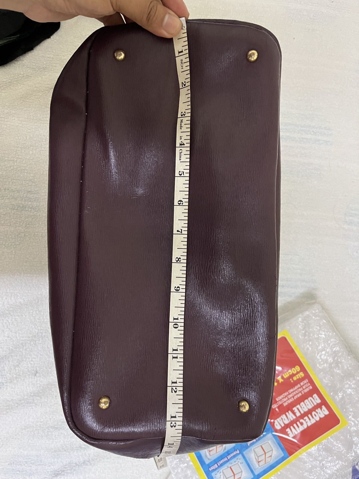 Lauren Ralph Lauren Lauren Ralph Lauren Cowhide Burgundy Size ONE SIZE - 20 Thumbnail