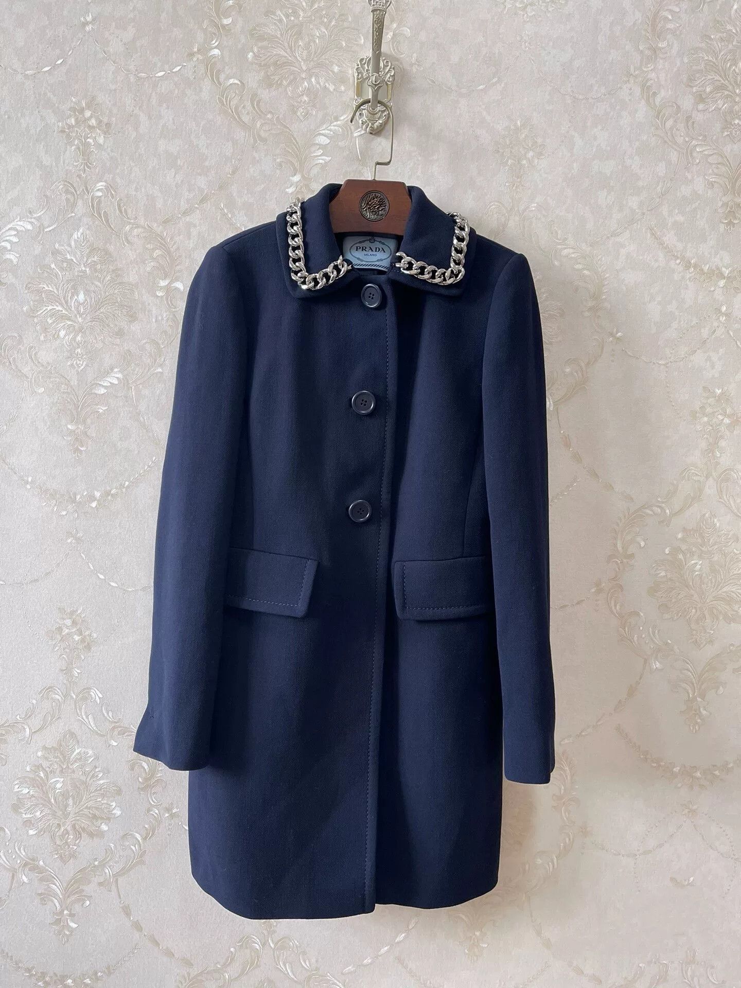Prada Prada Runway Chain Trench Coat Size M / US 6-8 / IT 42-44 - 1 Thumbnail