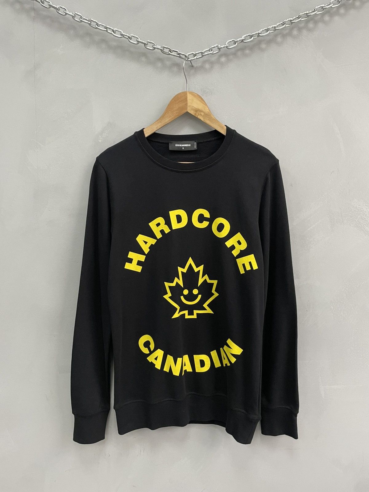 Dsquared2 Dsquared D2 luxury big logo sweatshirt y2k Size US S / EU 44-46 / 1 - 1 Thumbnail