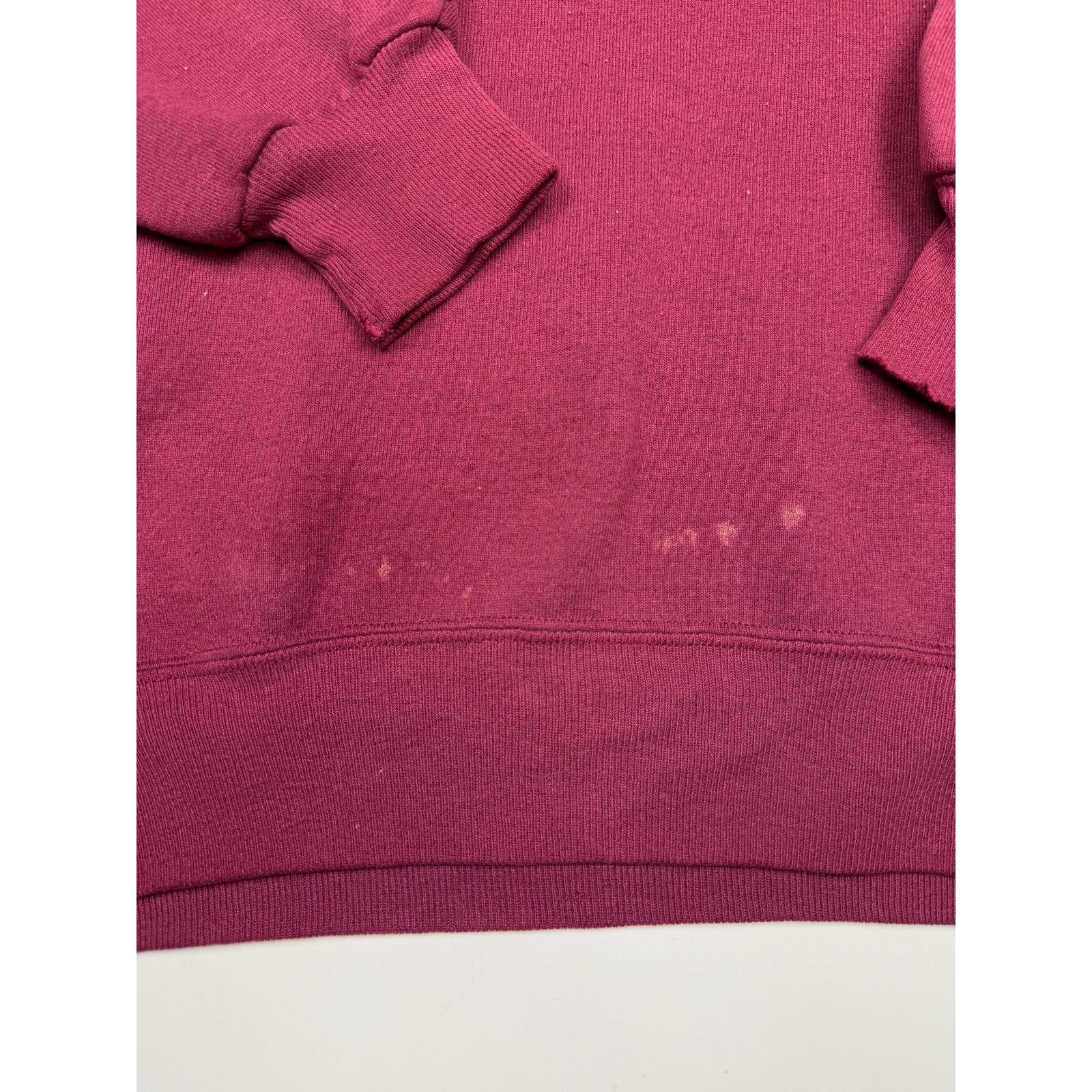 Vintage Vintage 90s Russell Athletic Sweatshirt Size XL Faded Maroon Size US XL / EU 56 / 4 - 4 Thumbnail