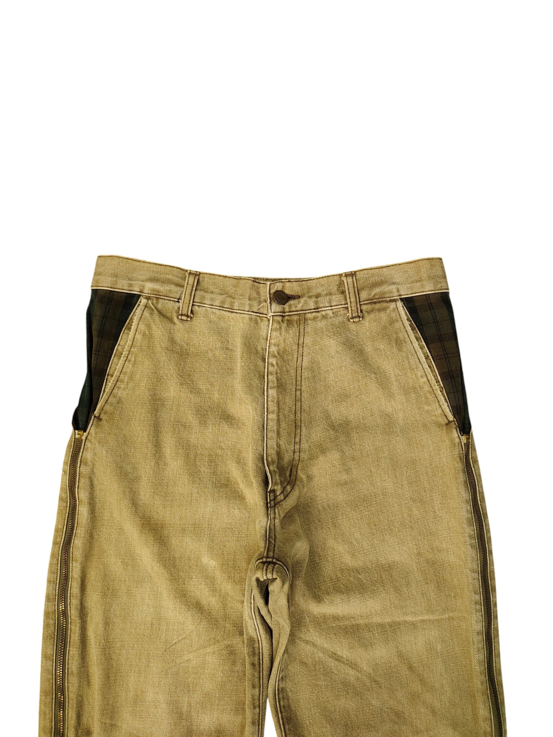 If Six Was Nine Japanese Brand Mgdw Japan Zipper Side Denim Jeans Size US 31 - 8 Thumbnail