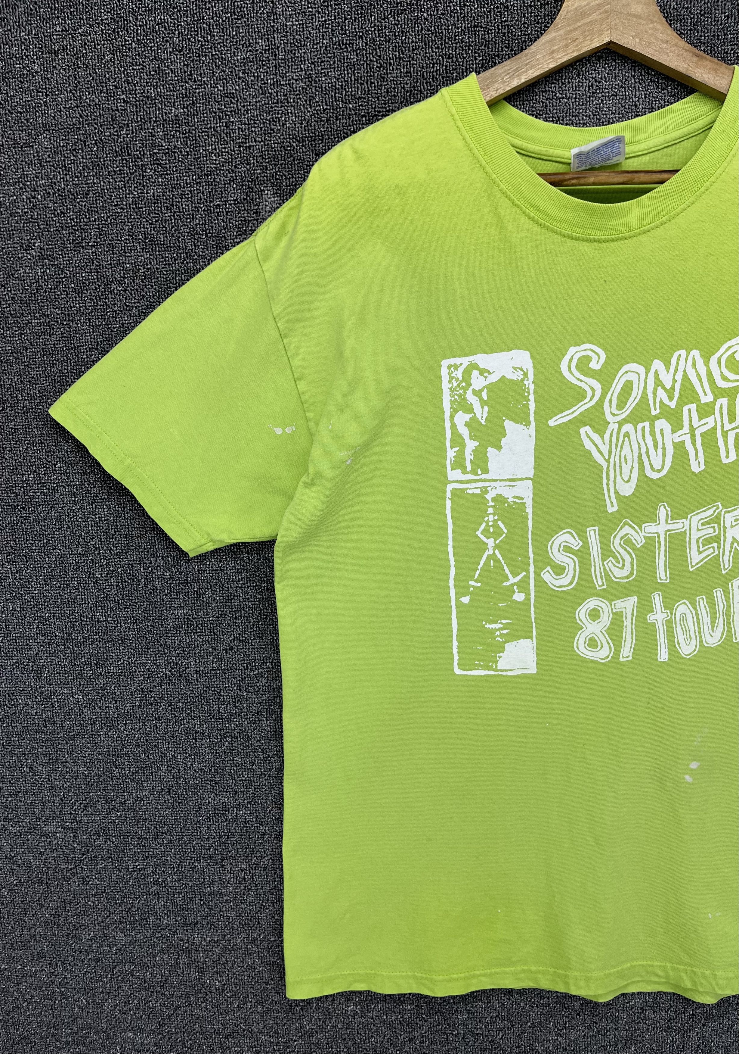 Band Tees Vintage Sonic Youth Punk Rock Band Tees T Shirts Size US M / EU 48-50 / 2 - 3 Thumbnail
