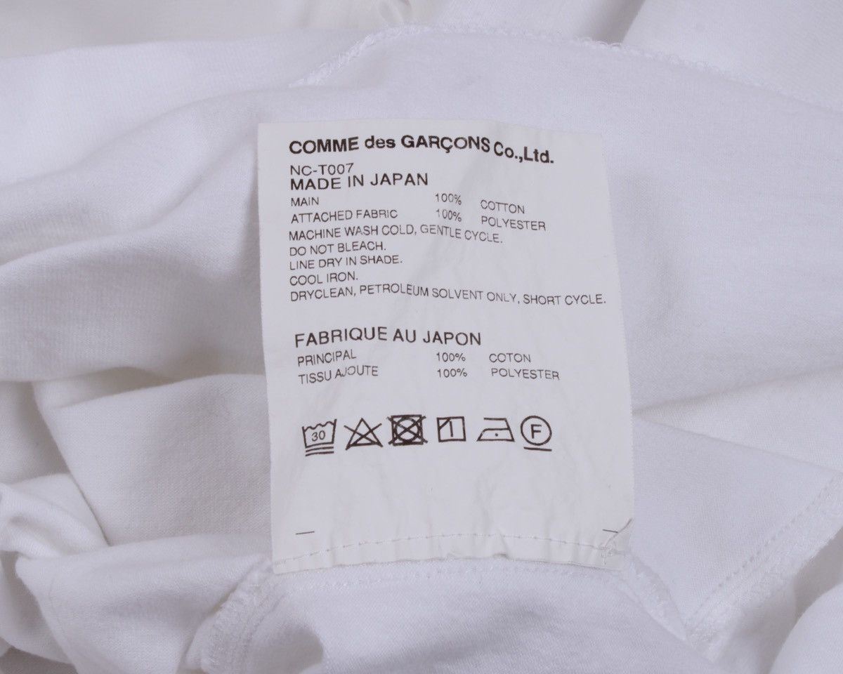 Comme des Garcons × Comme des Garcons Girl × Japanese Brand CDG Comme des Garcons Girl Ruffle T-Shirt Japan Size M / US 6-8 / IT 42-44 - 22 Thumbnail