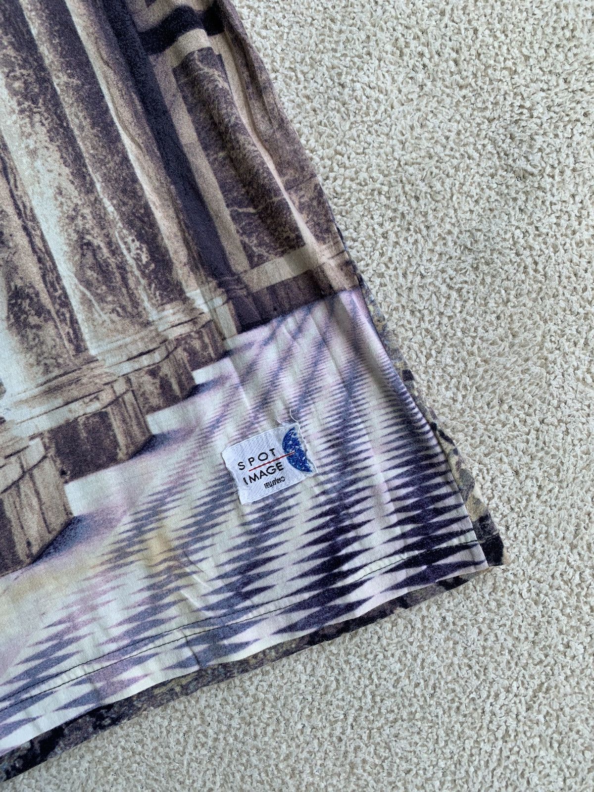 Japanese Brand × Vintage Vtg spot Image peussimo art t shirt Size US L / EU 52-54 / 3 - 7 Thumbnail