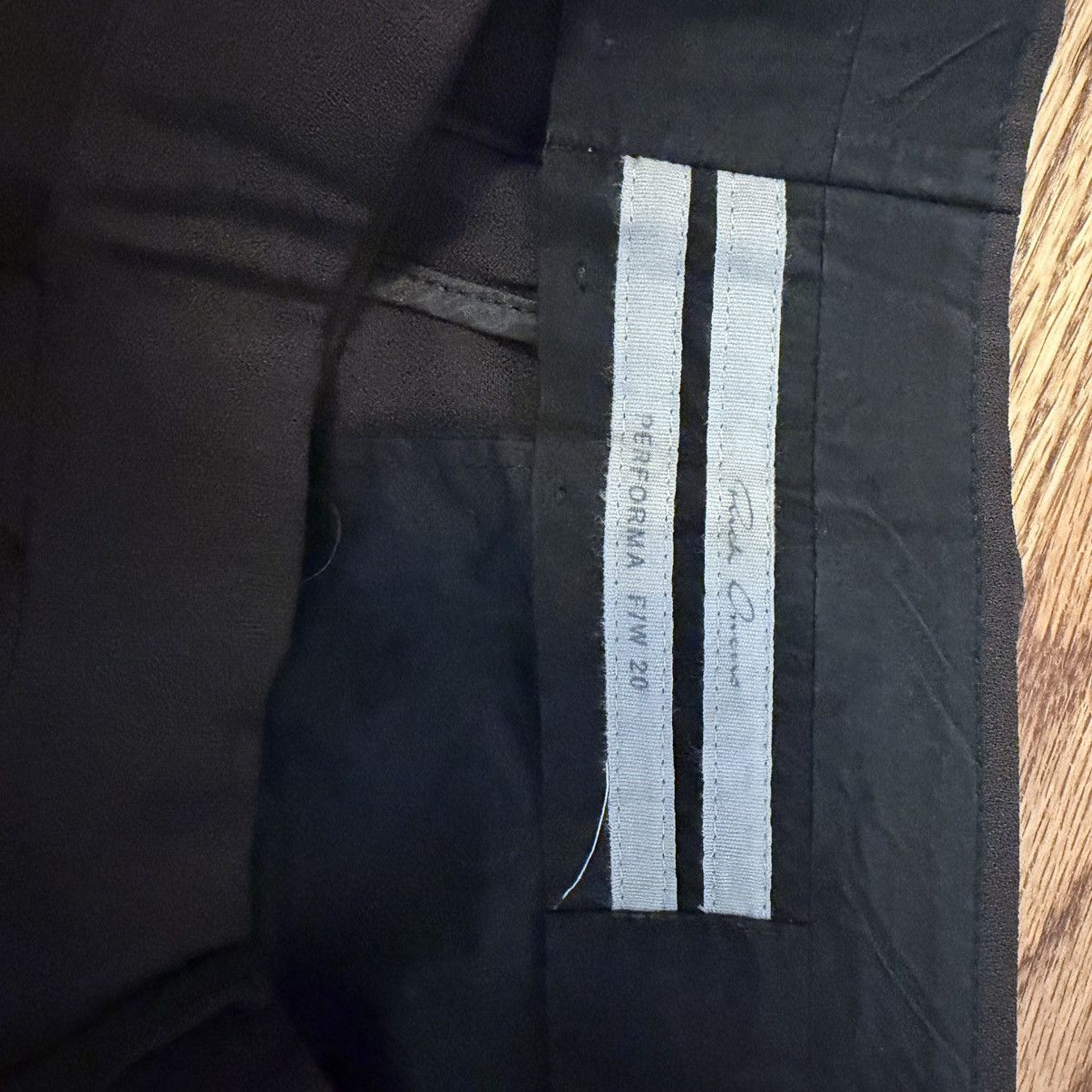 Rick Owens FW20 Performa Wool Trousers Size US 32 / EU 48 - 6 Thumbnail