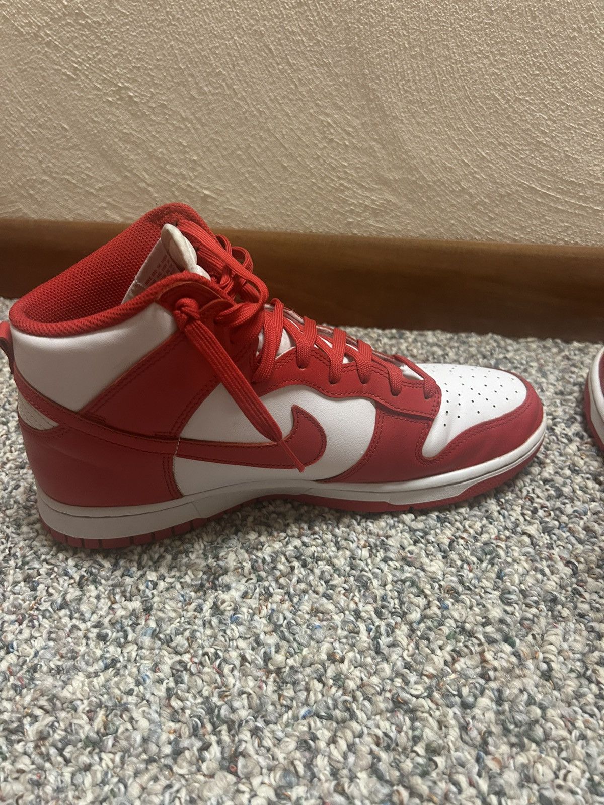 Nike Nike Dunk high Championship red Size US 11 / EU 44 - 5 Thumbnail