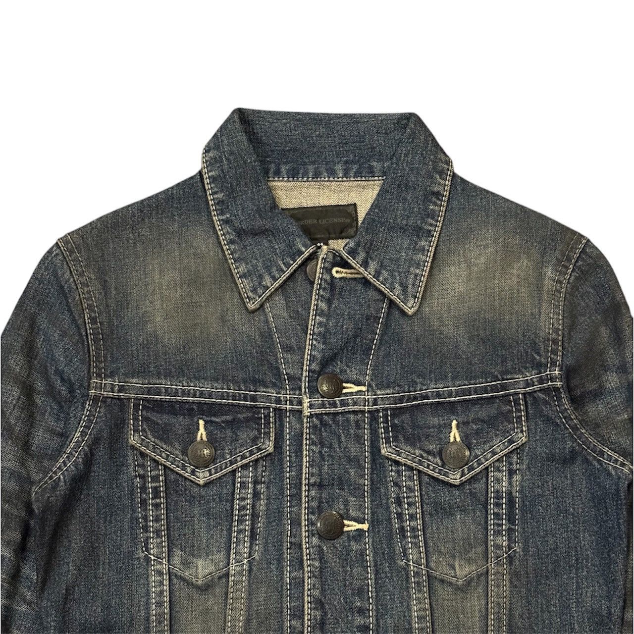 Murder License “Sample” Murder License Denim Jacket Size US XXS / EU 40 - 3 Thumbnail