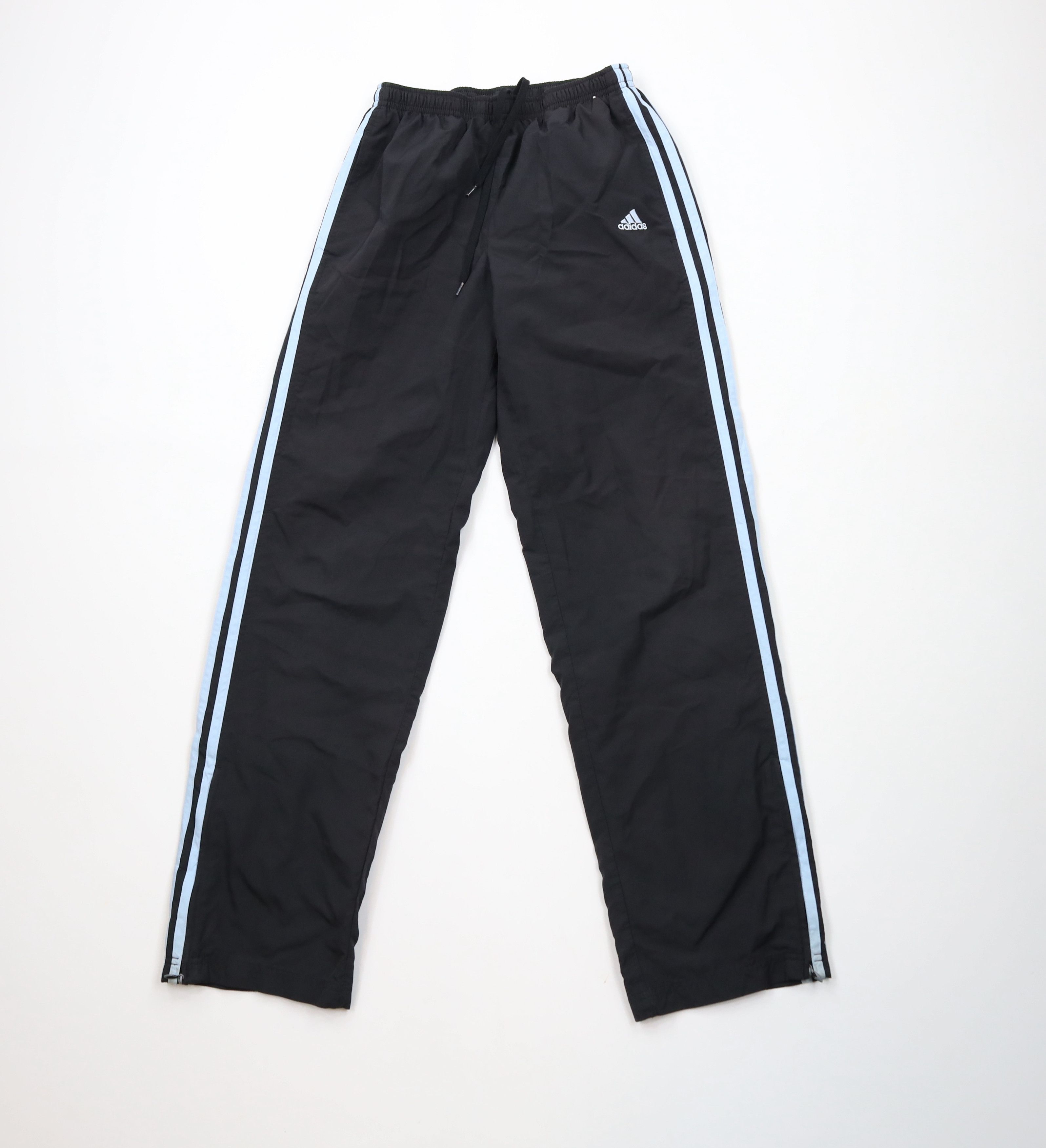 Adidas × Vintage Vintage Y2K Adidas Spell Striped Flared Sweatpants Pants Size 24" / US 00 / IT 34 - 1 Thumbnail