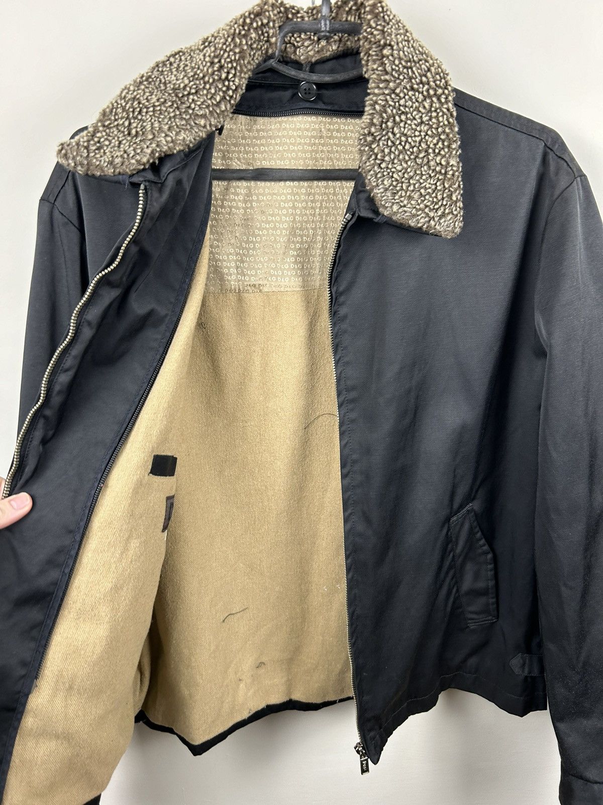 Dolce & Gabbana Vintage Rare Dolce & Gabbana Bomber Jacket Black Size US M / EU 48-50 / 2 - 16 Thumbnail