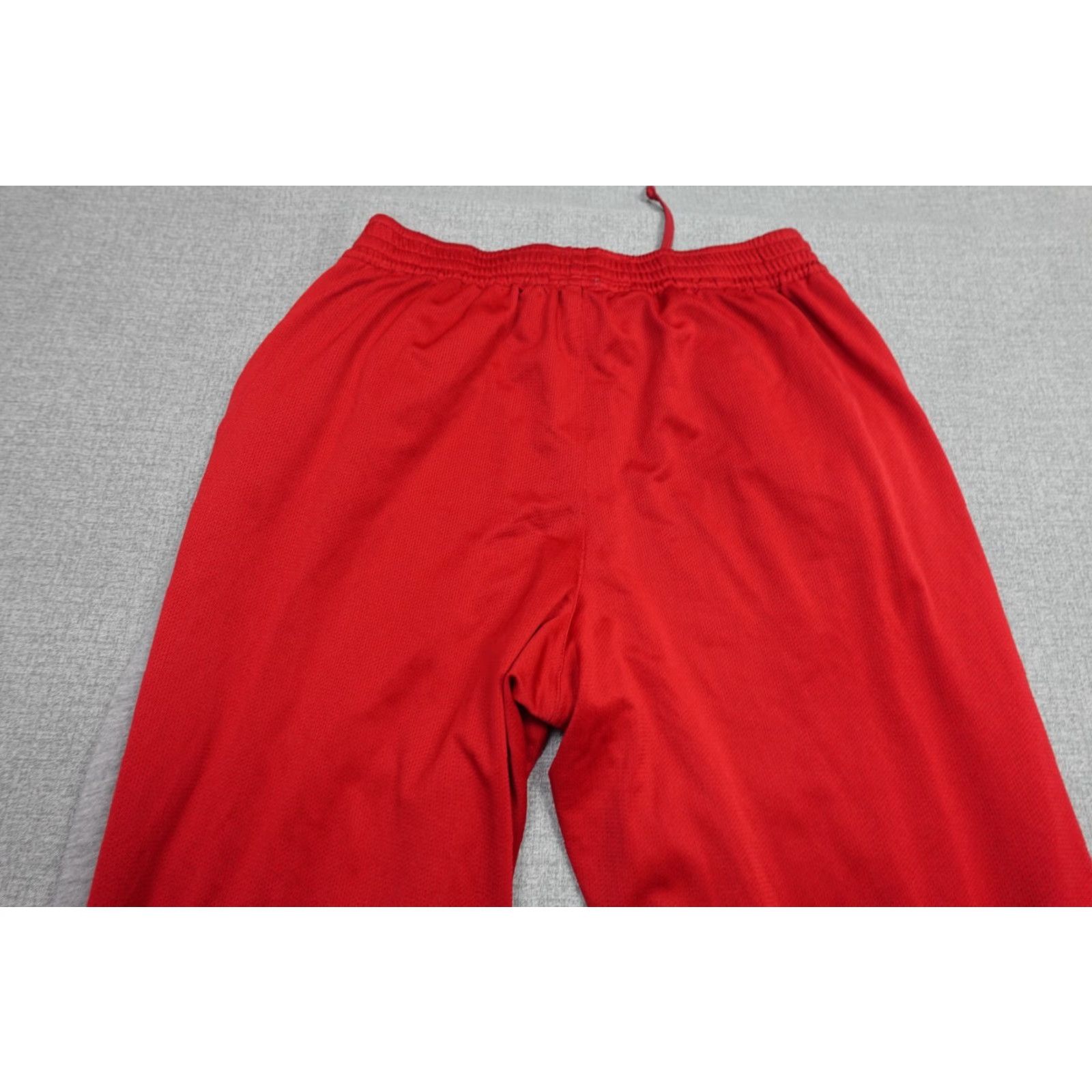 Nike VINTAGE Nike Pants Mens M Red Sweatpants Lounge Baggy Basketball Silver Tag Size US 31 - 5 Thumbnail