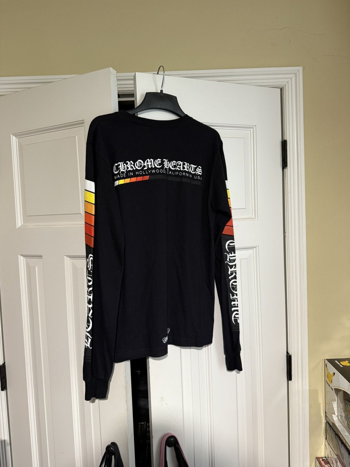 Chrome Hearts Chrome Hearts Orange/Black Gradient Hollywood Longsleeve Size US S / EU 44-46 / 1 - 2 Thumbnail