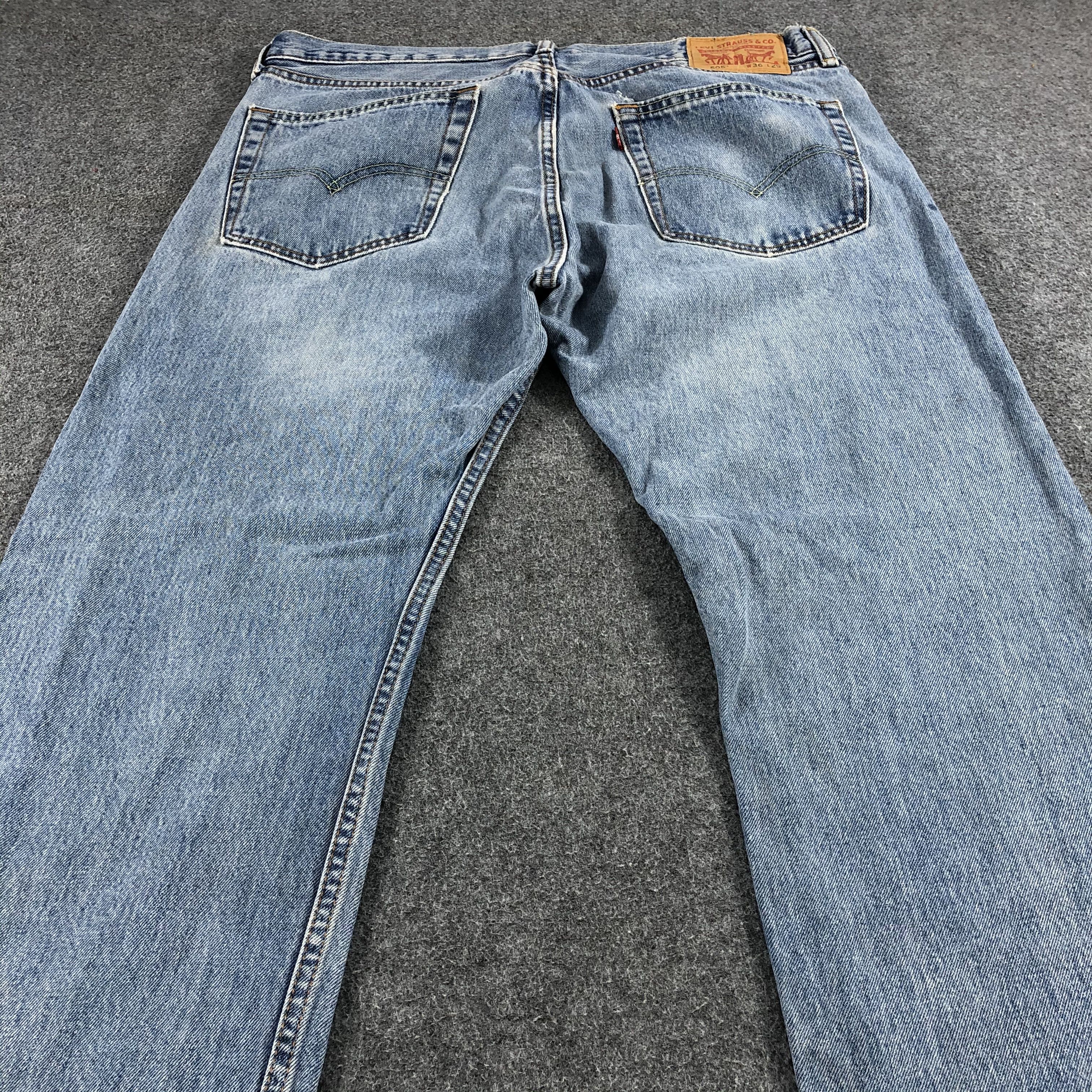 Levi's Vintage Light Wash Levis 505 Jeans-J1234 Size US 36 / EU 52 - 4 Thumbnail