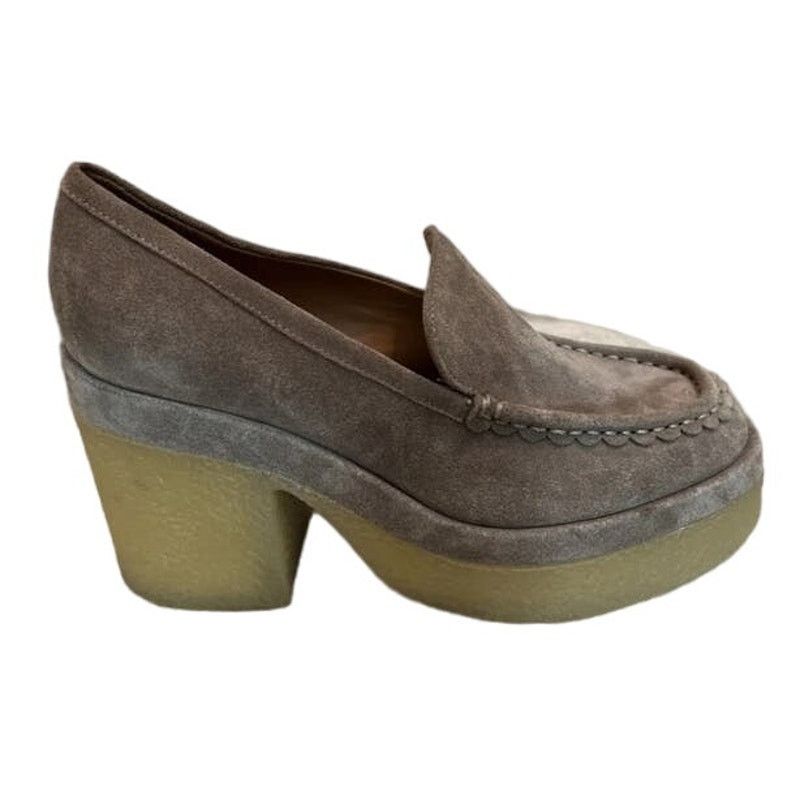 Marc Fisher MARC FISHER Lina Platform Loafer suede platform Size 10 M Size US 10 / IT 40 - 2 Thumbnail