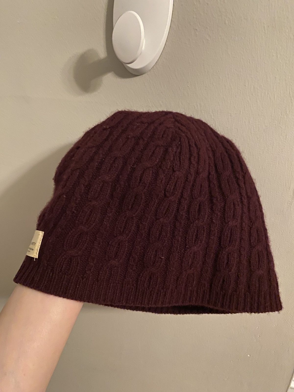 Undercover 11aw antidevil security wool cashmere beanie Size ONE SIZE - 5 Thumbnail