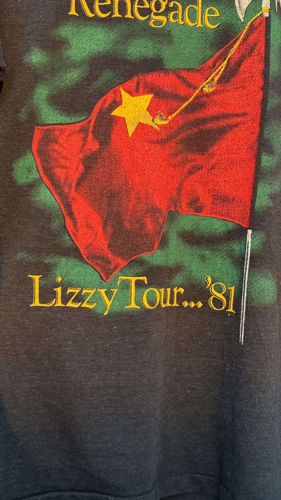 Band Tees × Vintage 1981 Thin Lizzy Renegade Vintage UK Band Rock Tour t-shirt Size US S / EU 44-46 / 1 - 5 Thumbnail