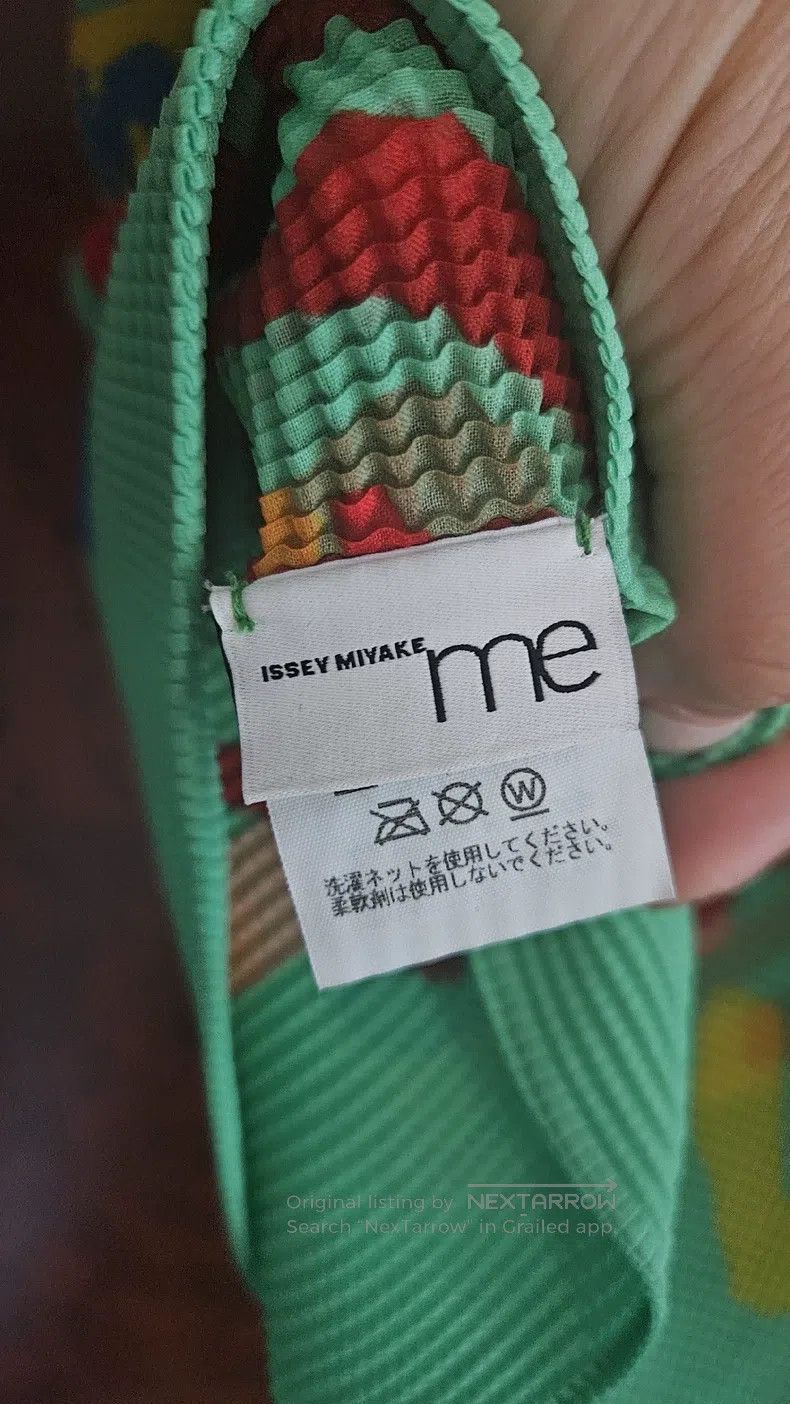 Issey Miyake Issey Miyake size:one size Green Floral Stand Collar Short Size XXS / US 00 / IT 34 - 5 Thumbnail