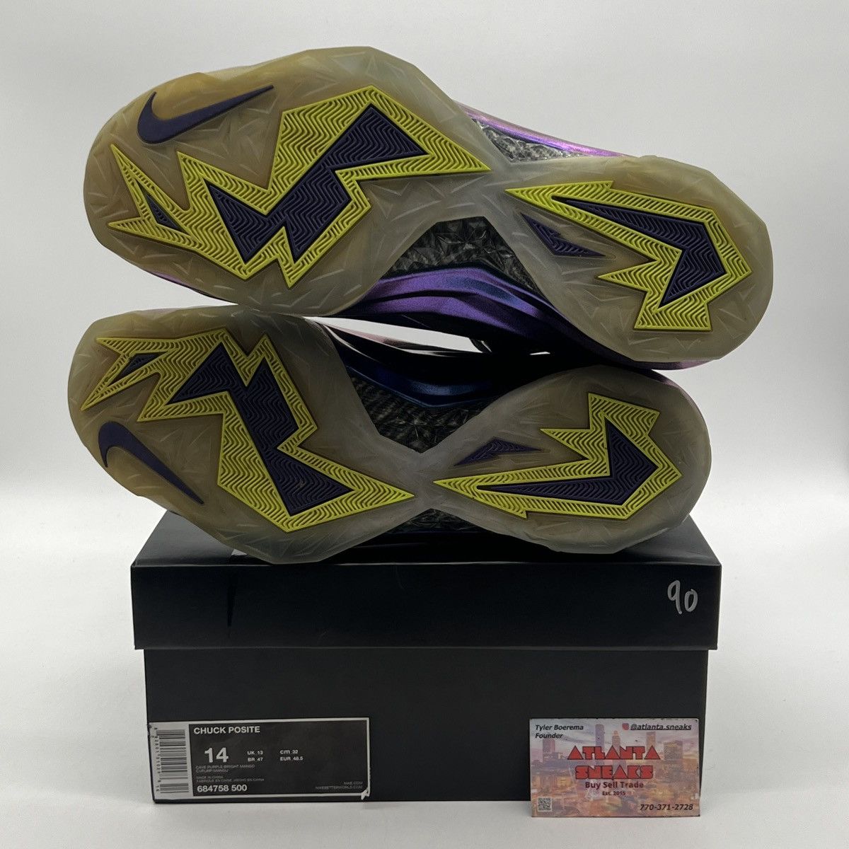 Nike Chuck posite cave purple Size US 14 / EU 47 - 8 Thumbnail