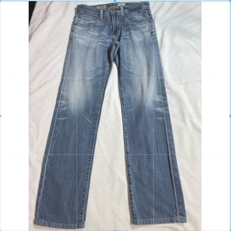 AG Adriano Goldschmied Adiano Goldschmied AG Matchbox Slim Straight Denim Jeans 29 Size US 29 - 1 Thumbnail