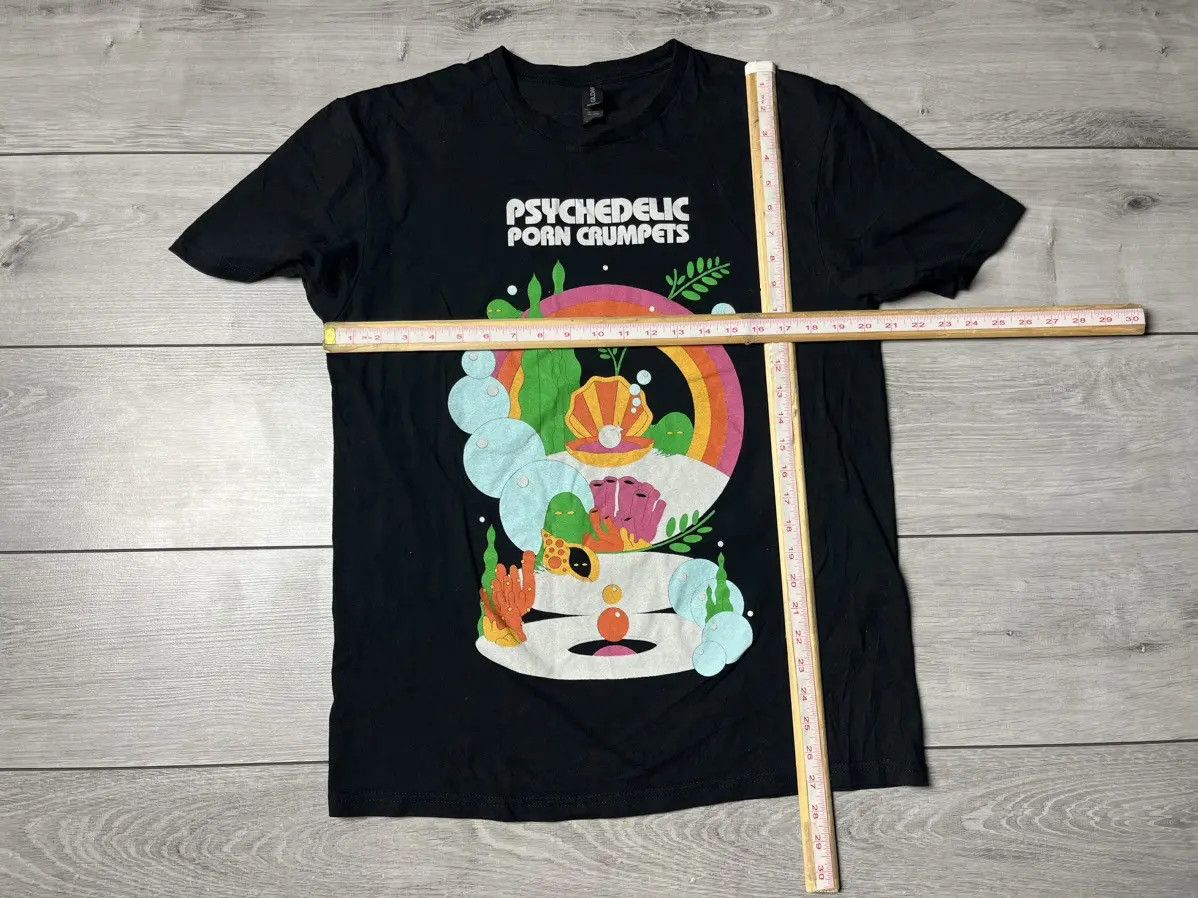 Band Tees Psychedelic Porn Crumpets Tshirt humor size Large Size US L / EU 52-54 / 3 - 5 Thumbnail