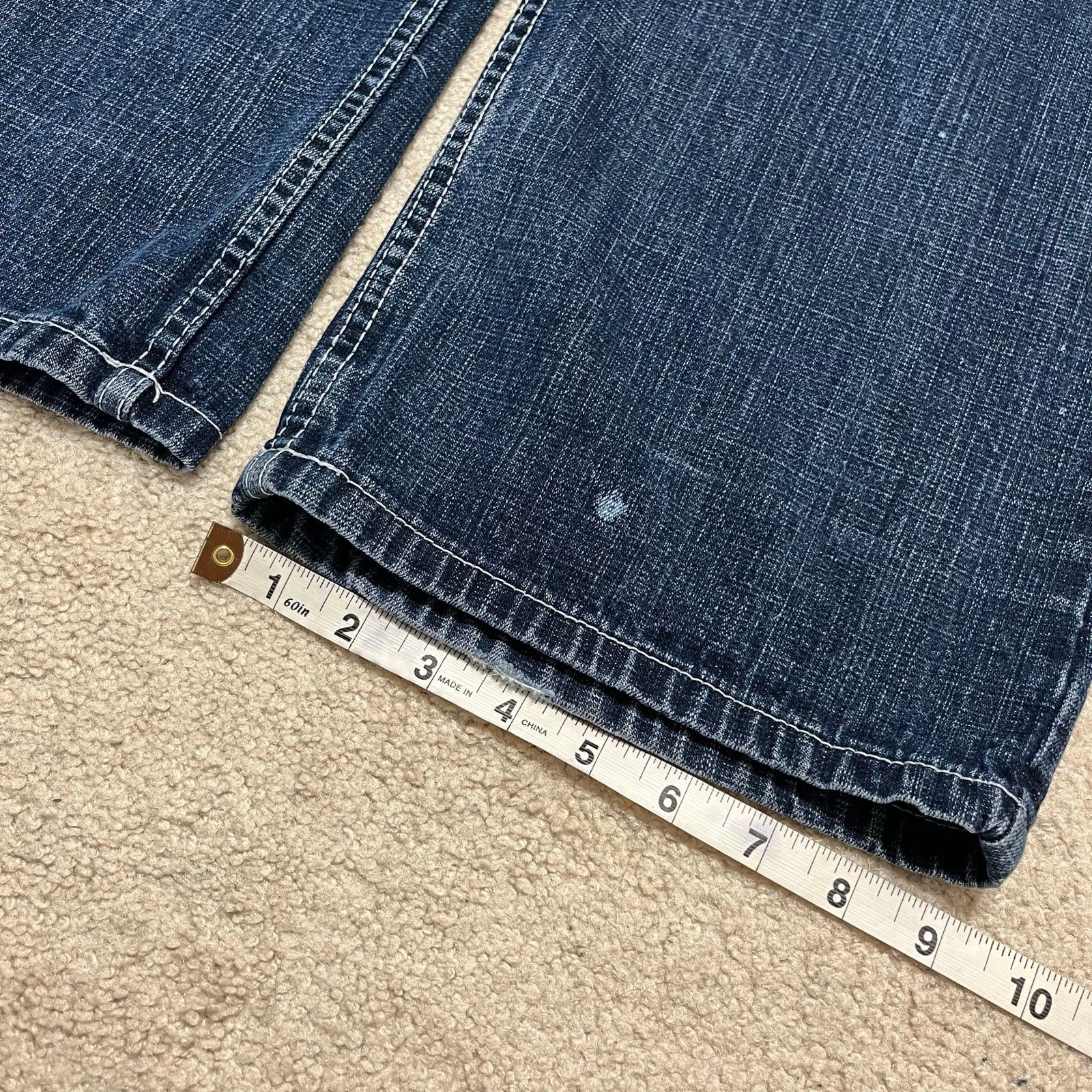 Other Red Ape Y2K Baggy Skater Embroidered Extended Pocket Jean 35 Size US 35 - 7 Thumbnail