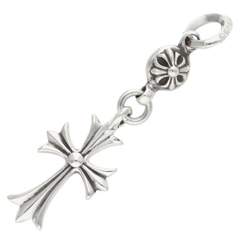 Chrome Hearts Tiny CH Cross Charm Necklace