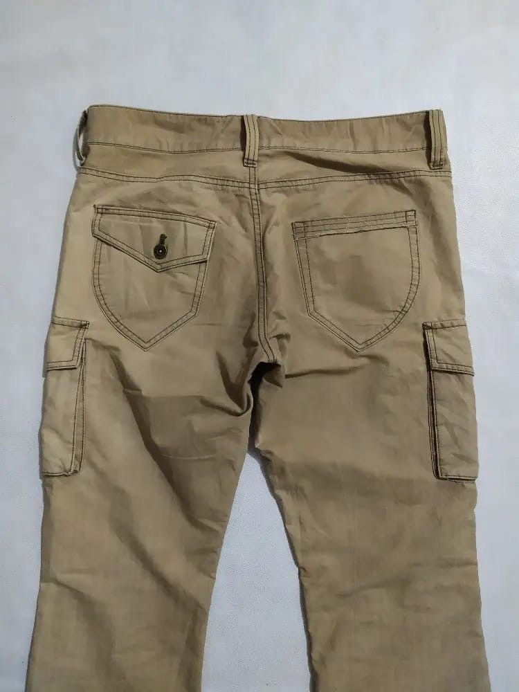 Michel Klein Vintage Michel Klein Homme pin stripe Cargo Pants Size US 32 / EU 48 - 8 Thumbnail