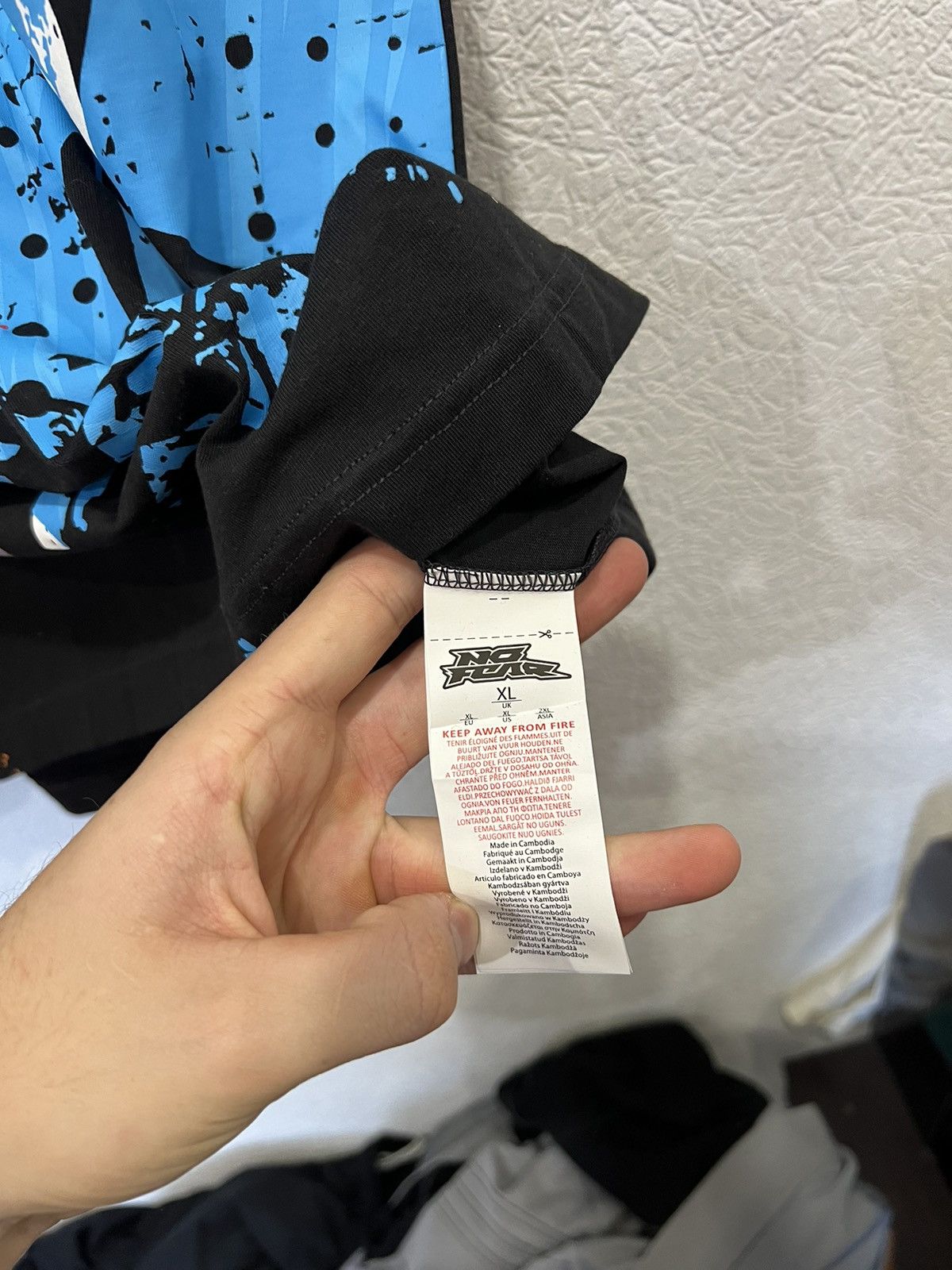 No Fear NWT No Fear Black T shirt Tee Size US XL / EU 56 / 4 - 6 Thumbnail
