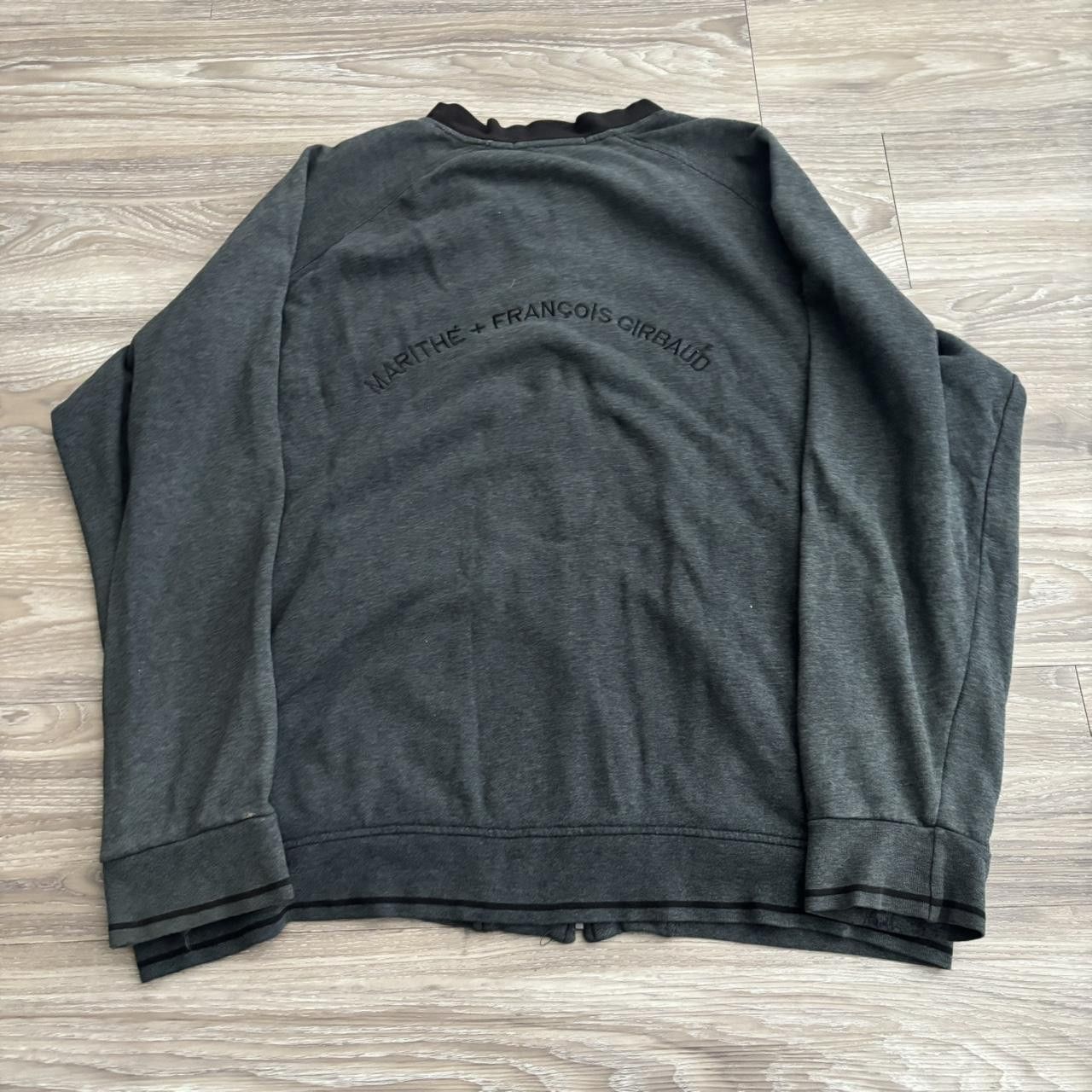 Marithe + Francois Girbaud Crazy Vintage Y2K/2000s Marithe + Francois Girbaud Zip Up Sweatshirt! Size 2XL Size US XXL / EU 58 / 5 - 5 Thumbnail