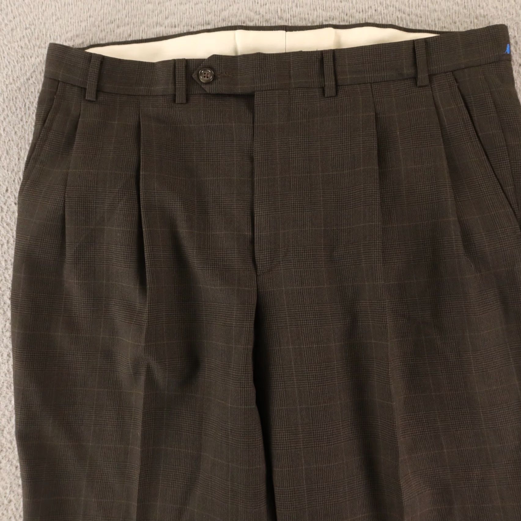 button up brown dress Cafe Au Lait Pearled Dress Brown main image 0