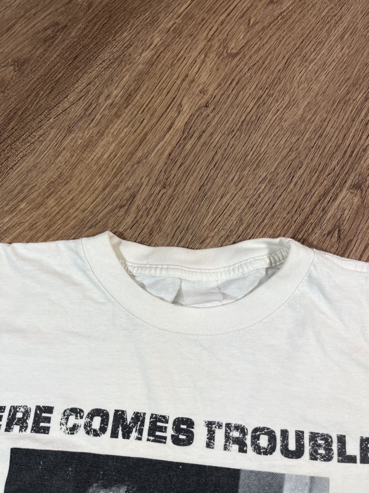 Band Tees Vintage 1994 IAN MCNABB Here Comes Trouble Rare T Shirt Size US XL / EU 56 / 4 - 6 Thumbnail