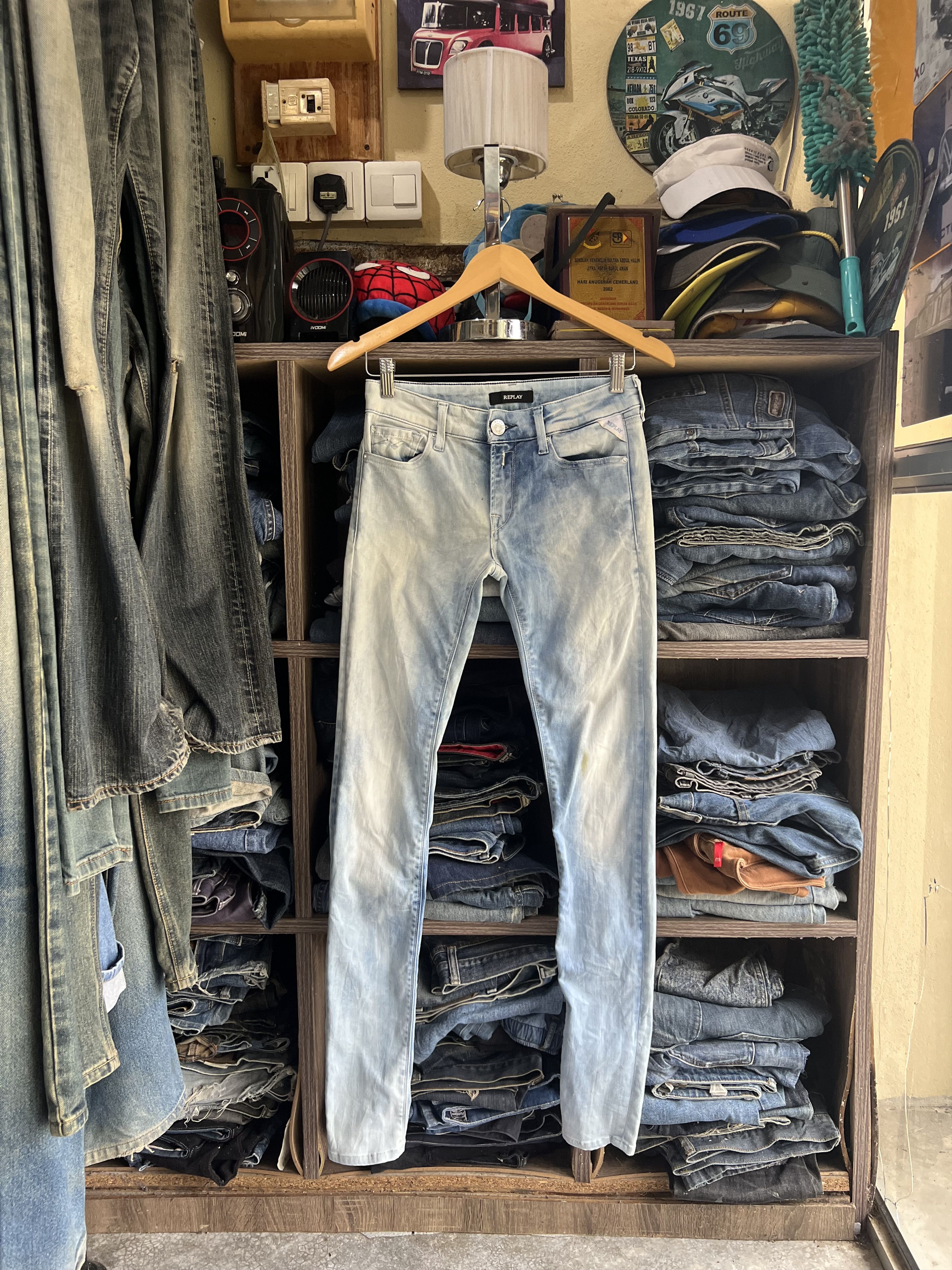 Replay 🔥Replay Luz Stretch Denim Size 27" / US 4 / IT 40 - 17 Thumbnail