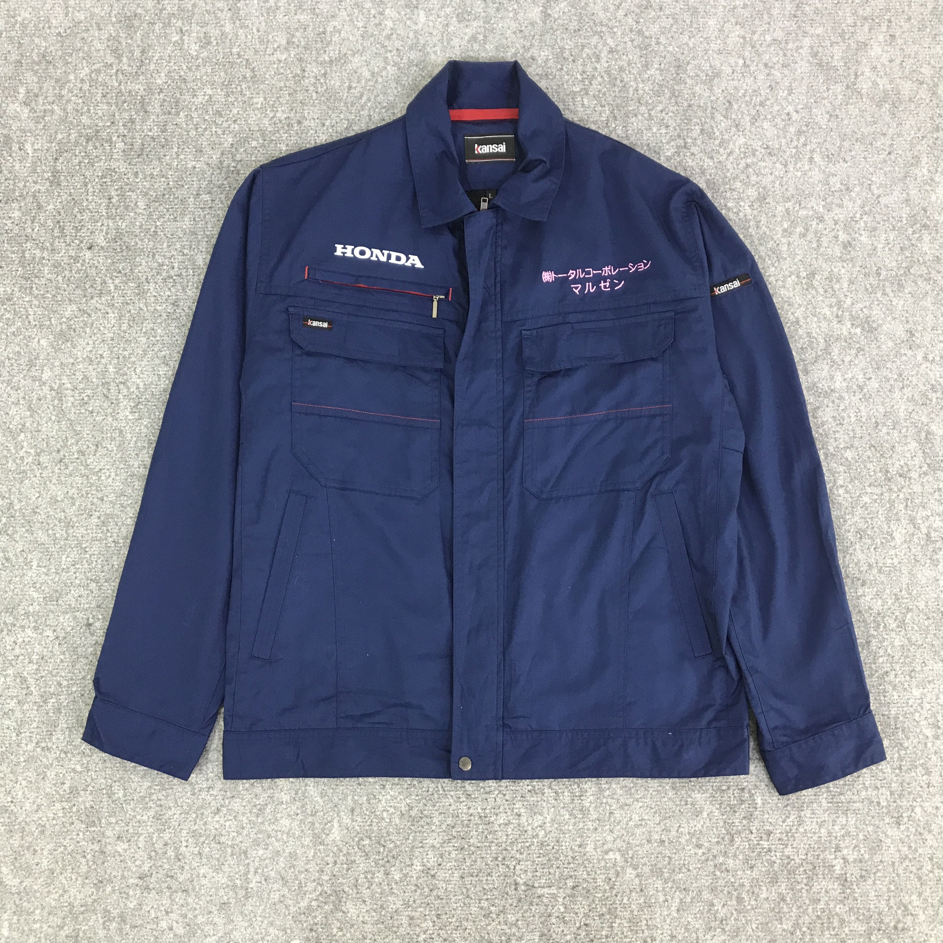 Kansai Yamamoto HONDA RACING CUSTOM JAPAN JACKET K122B12 Size US M / EU 48-50 / 2 - 2 Thumbnail