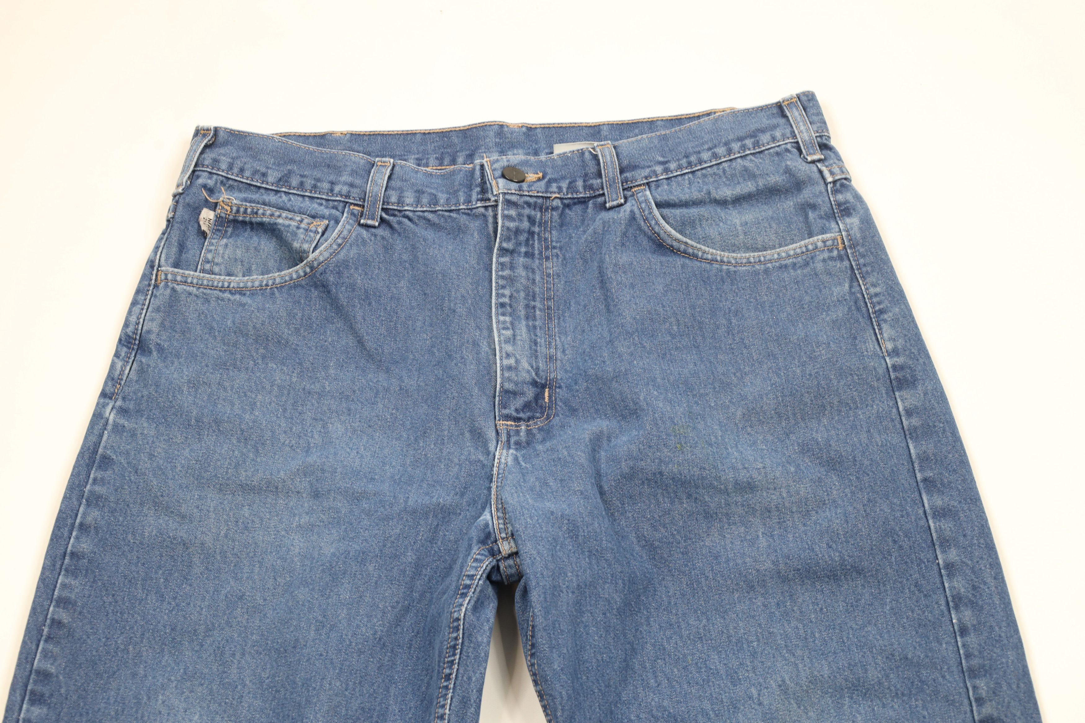 Carhartt × Vintage Vintage Carhartt FR Denim Jeans Fire Flame Resistant Size US 36 / EU 52 - 2 Thumbnail