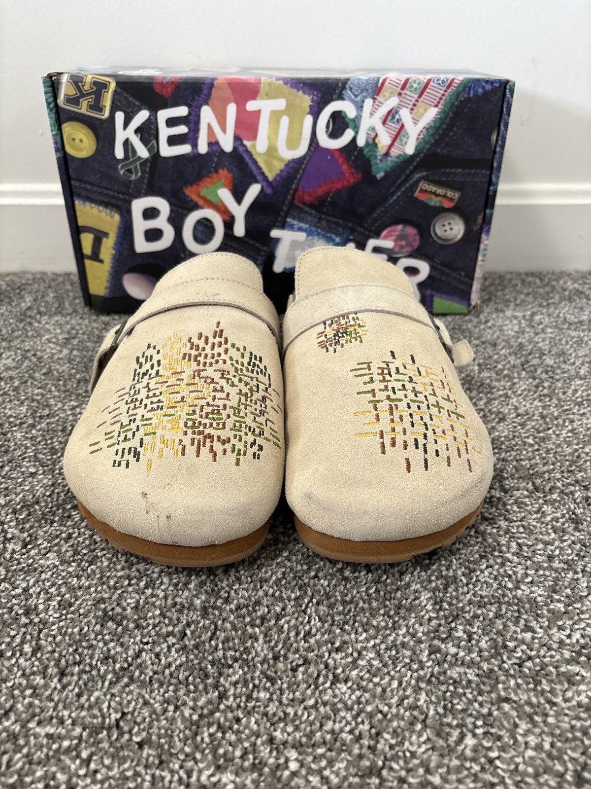 Kentucky Boy Tyler Kentucky Boy Tyler Mockmend Mule ‘Beige’ Size US 10 / EU 43 - 5 Thumbnail