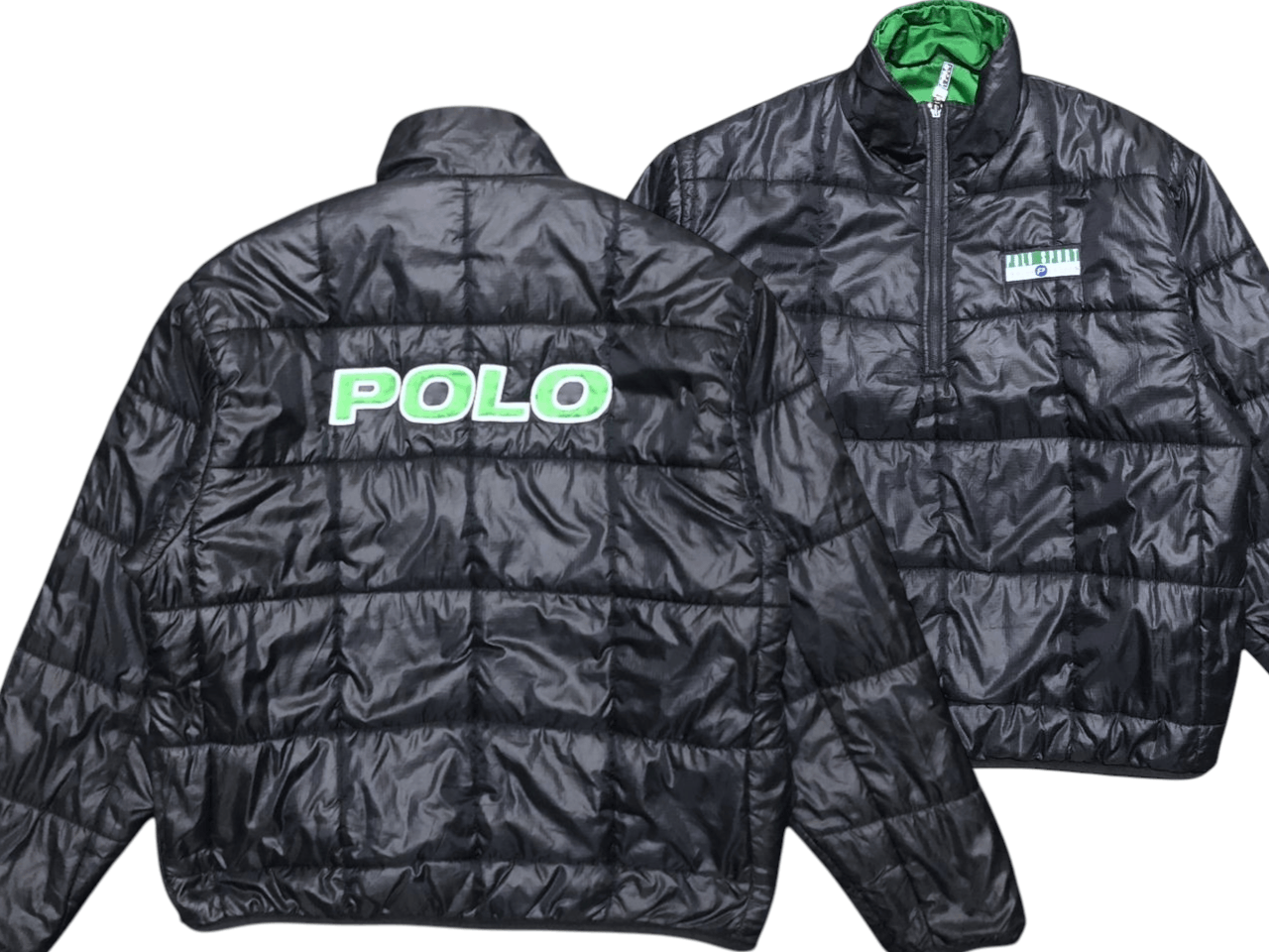 Ralph Lauren Sport Polo Sport by Ralph Lauren Down Jacket Anorak Rivesible Size US M / EU 48-50 / 2 - 2 Thumbnail
